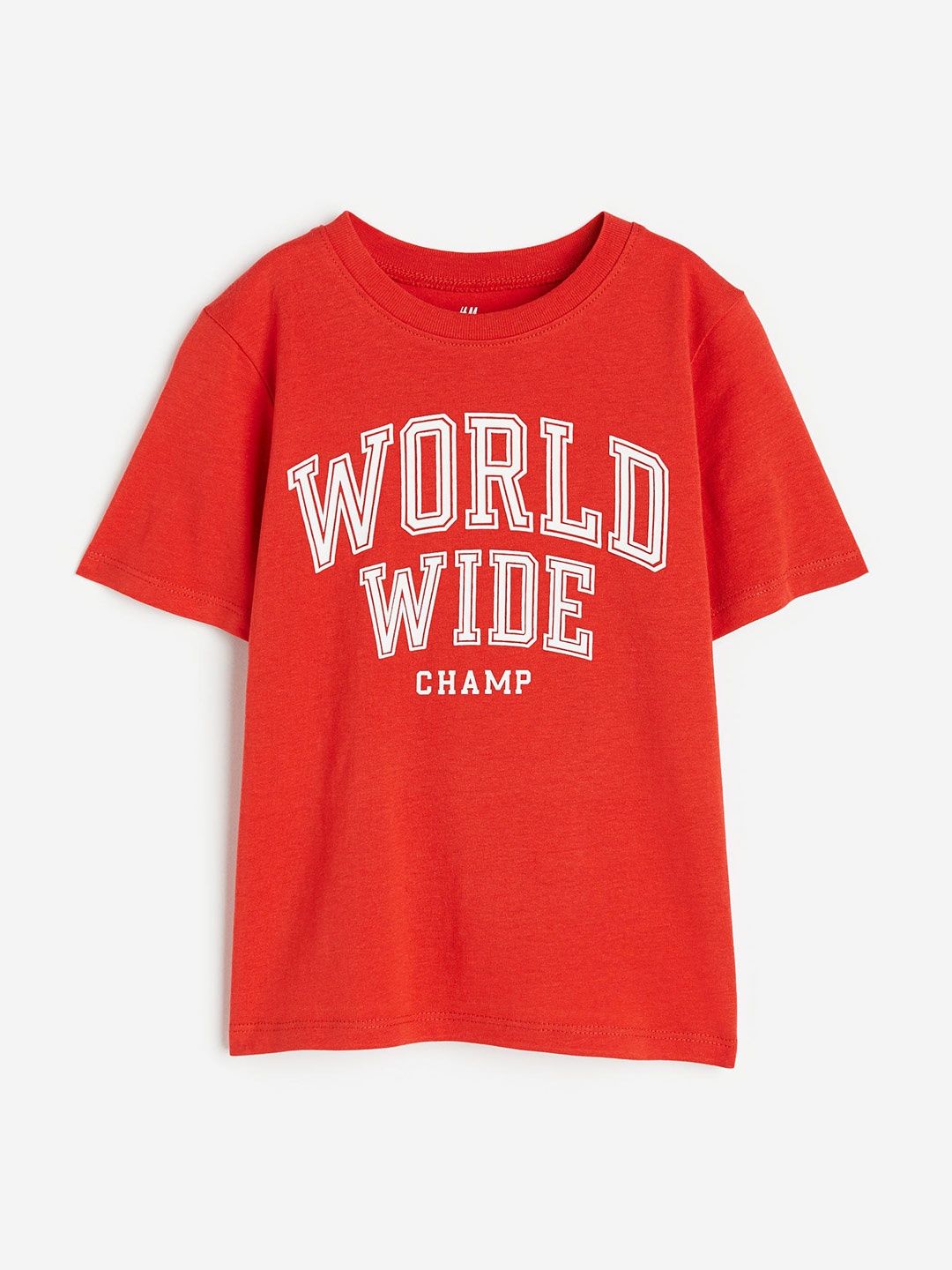 

H&M Boys Cotton T-shirt, Red