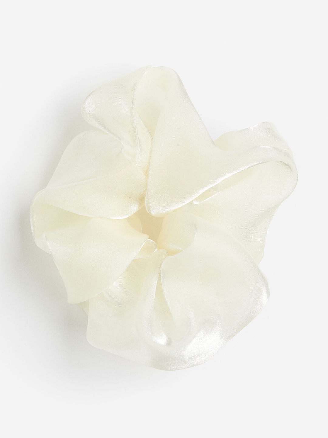 

H&M Large Scrunchie, White