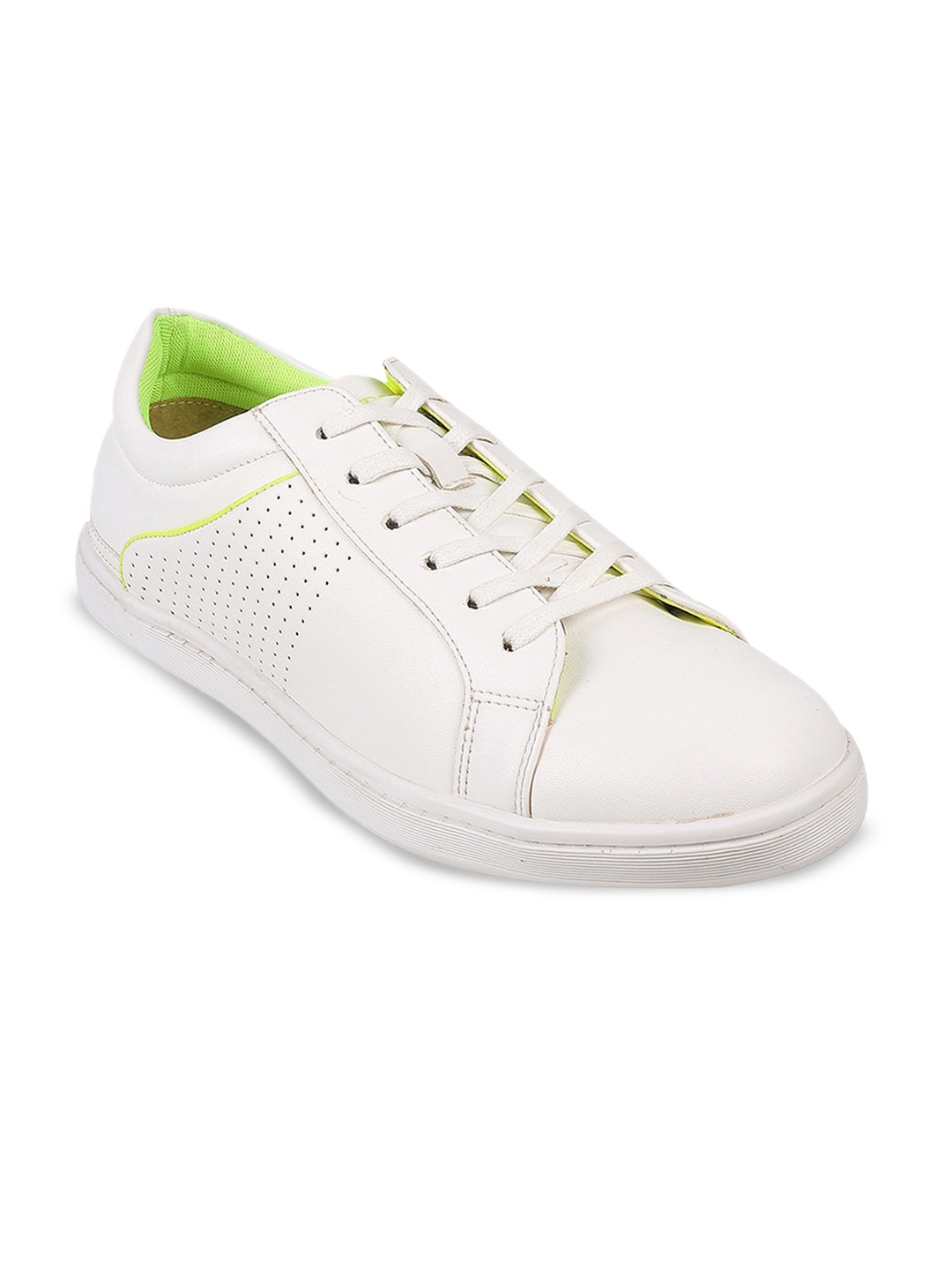 

Metro Men Perforated Sneakers, White