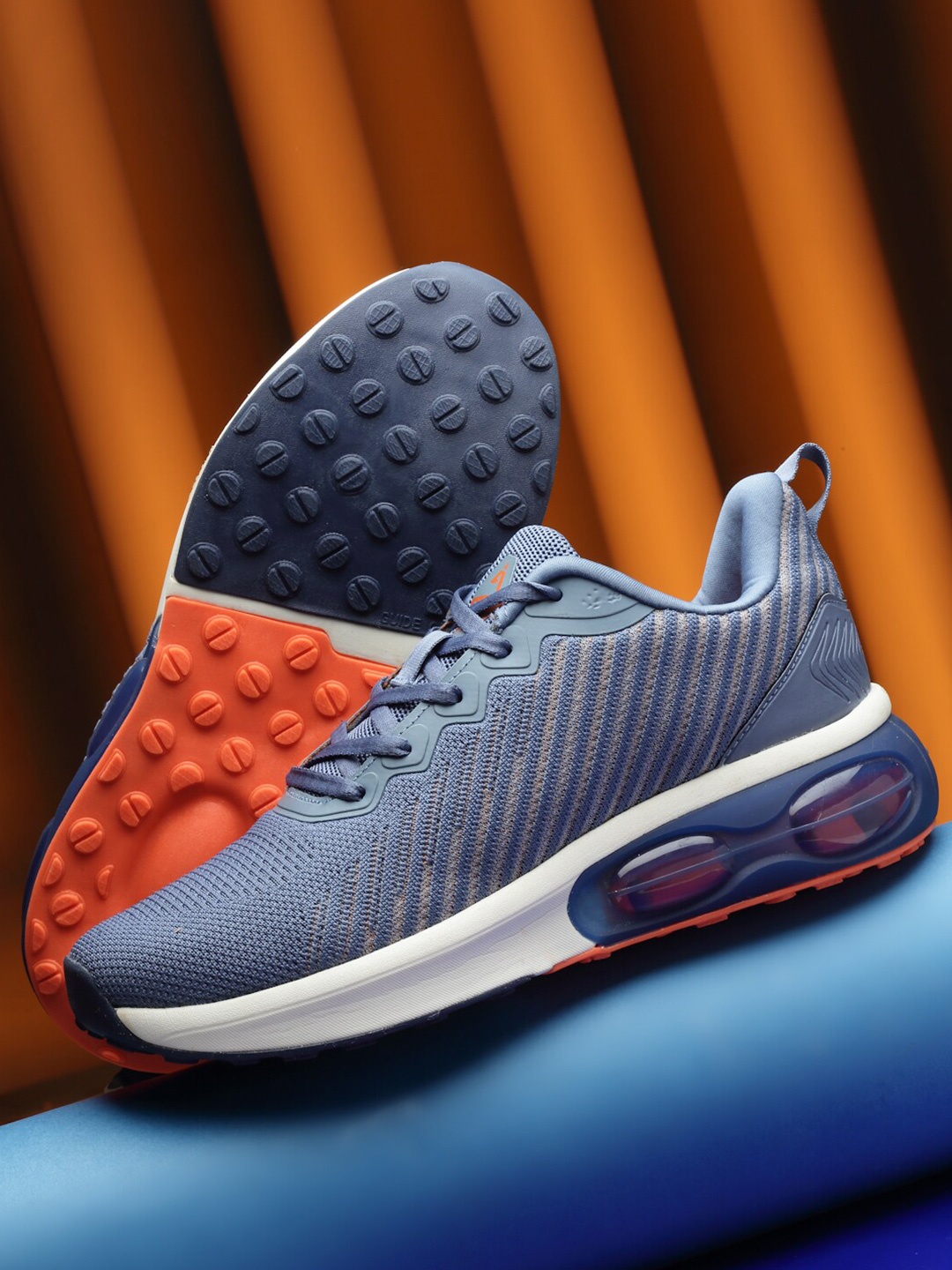 

Action Men Mesh Running Shoes, Blue