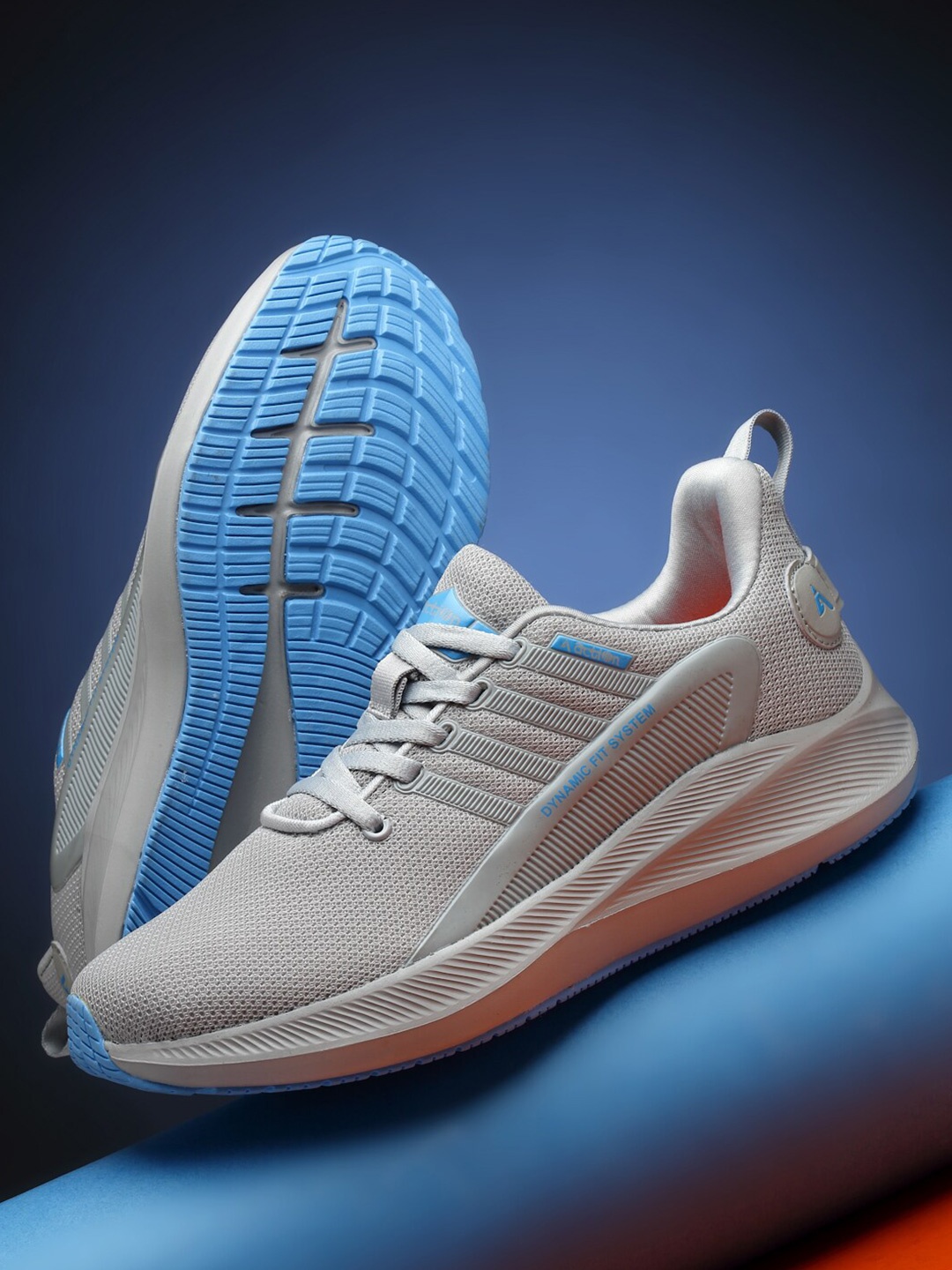 

Action Men Mesh Running Shoes, Grey