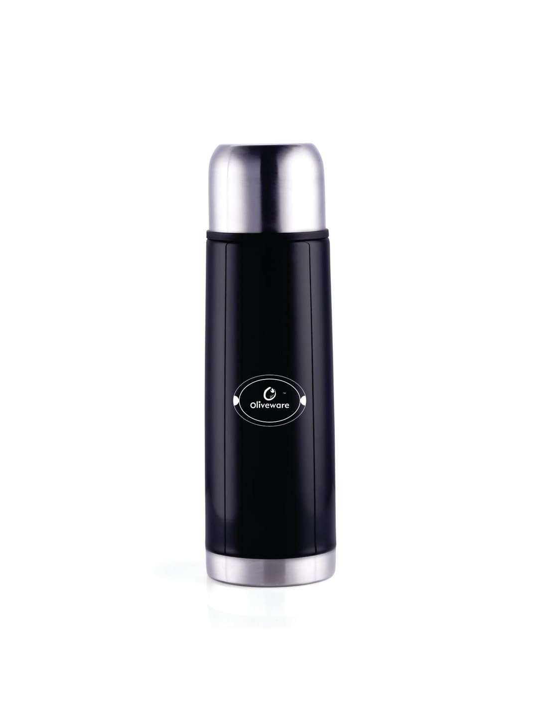 

SOPL-OLIVEWARE Black Leak Proof Stainless Steel Water Bottle 1000 ml