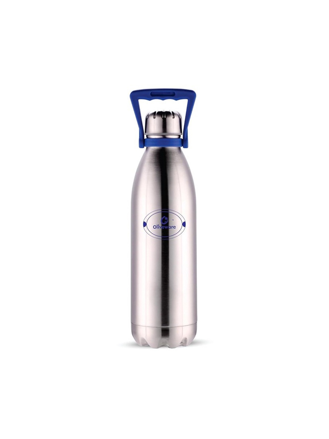 

SOPL-OLIVEWARE Silver-Toned 305 Stainless Steel Leak Proof Water Bottle 1.8L