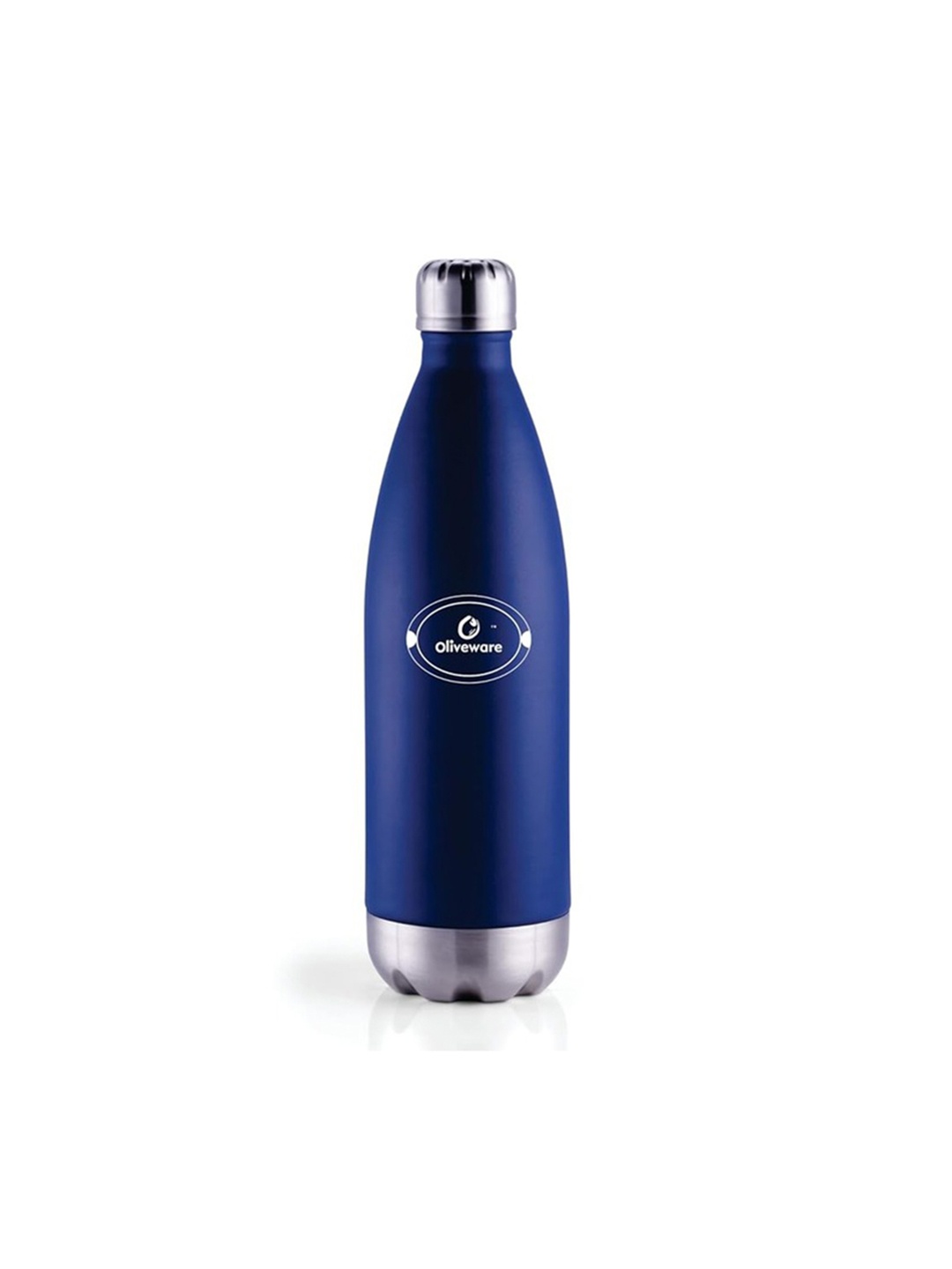 

SOPL-OLIVEWARE Blue Double Walled Vacuum Insulated Stainless Steel Water Bottle 500ml