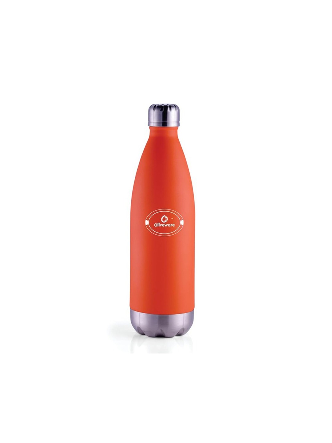 

SOPL-OLIVEWARE Orange Double Walled Vacuum Insulated Stainless Steel Water Bottle 500ml