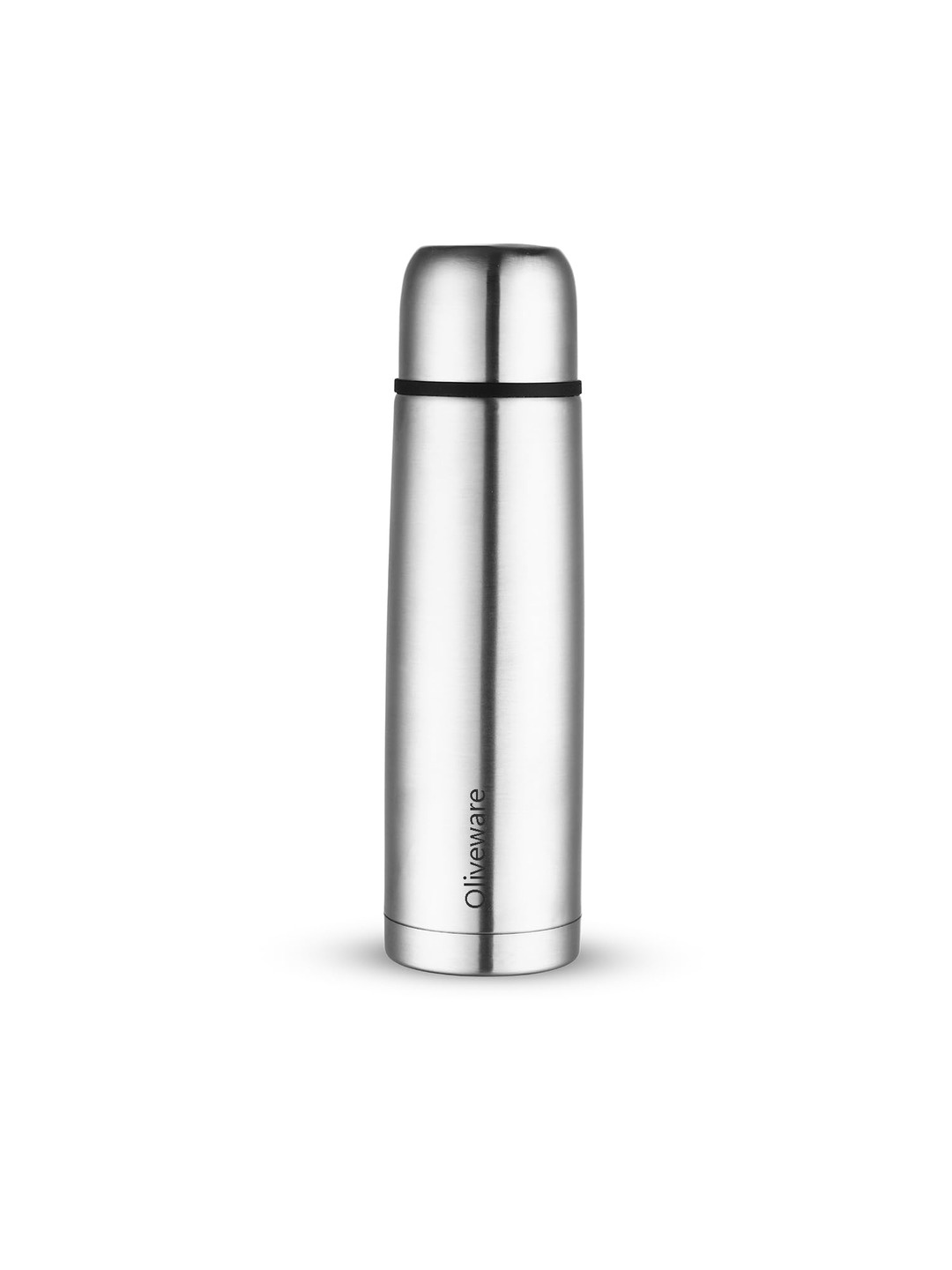 

SOPL-OLIVEWARE Silver Toned Double Walled Vacuum Insulated Water Bottle 750 Ml