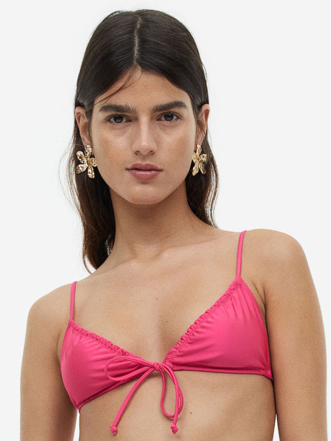 

H&M Triangle Bikini Top, Pink