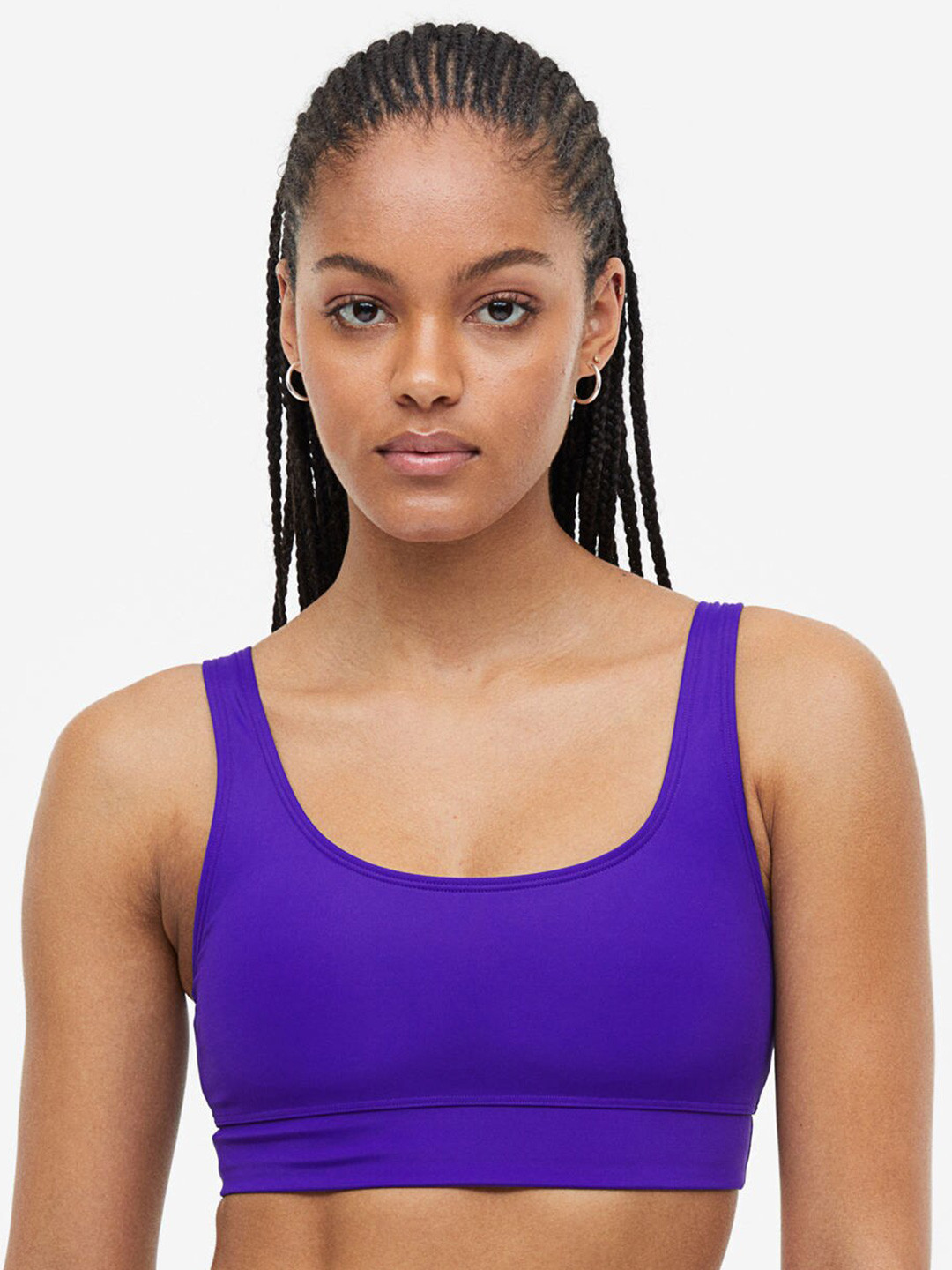 

H&M Sports Bikini Top, Purple
