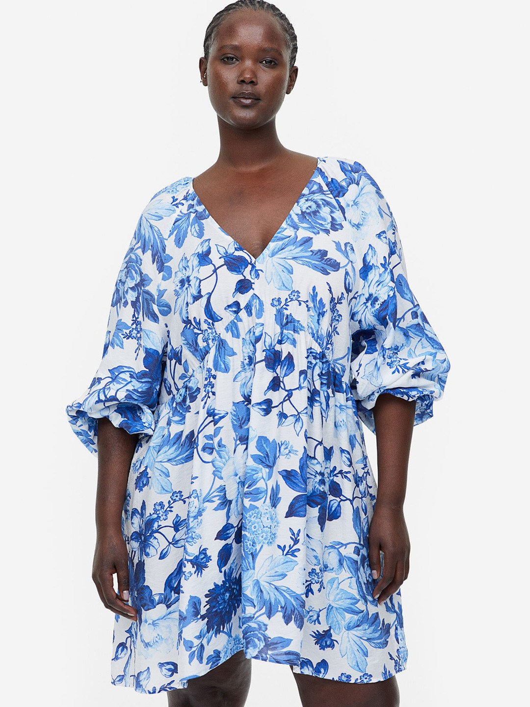 

H&M A-Line Dress, Blue