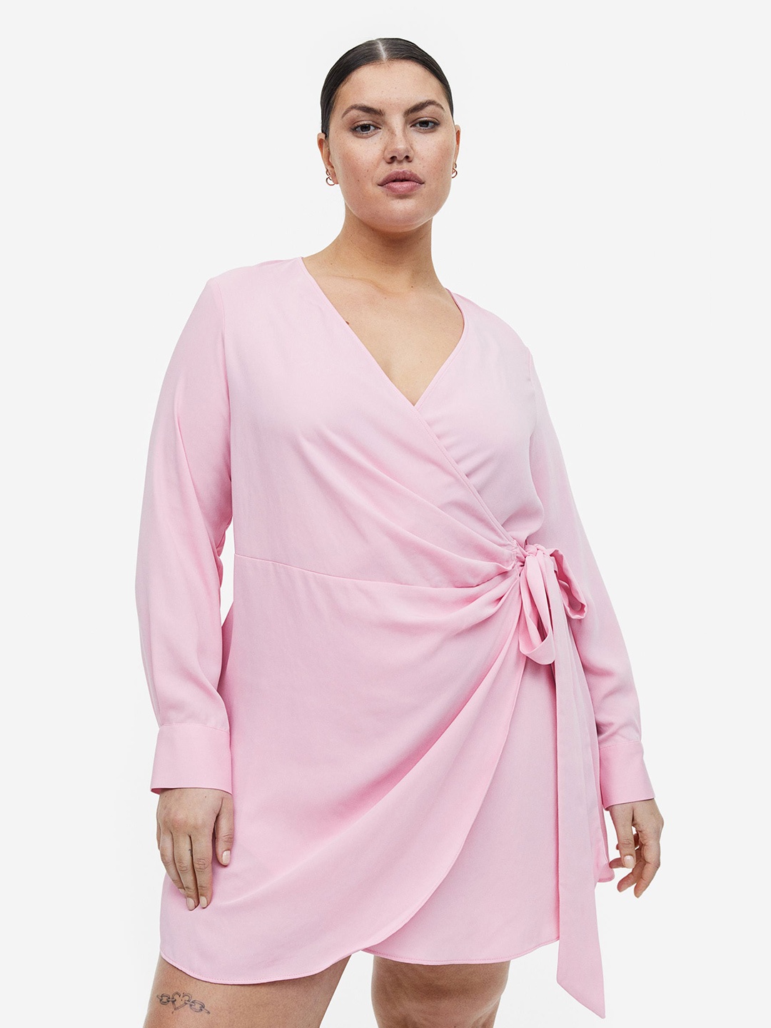 

H&M Wrap Dress, Pink
