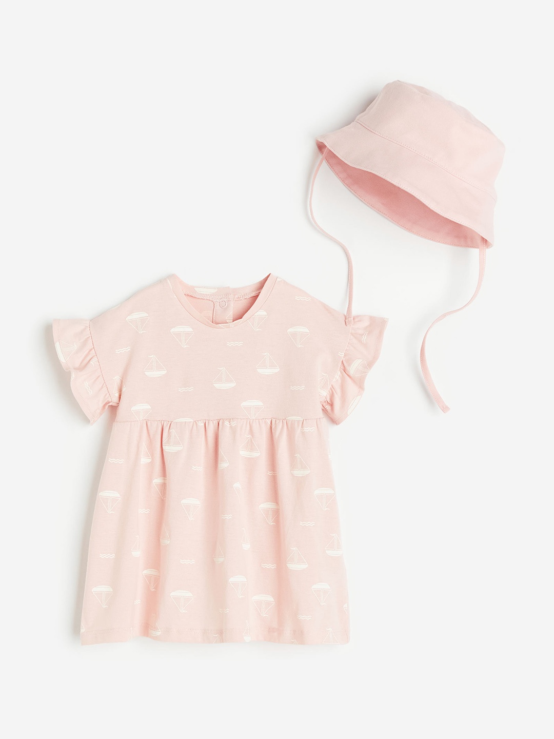 

H&M Girls 2-Piece Cotton Set, Pink