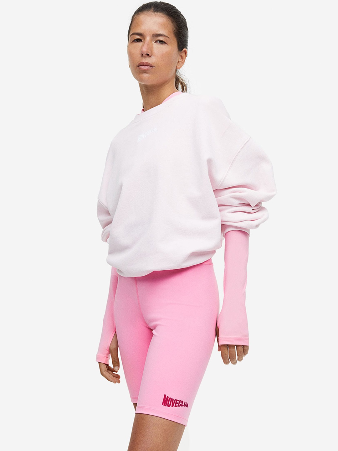 

H&M Women Sports Cycling Shorts, Pink