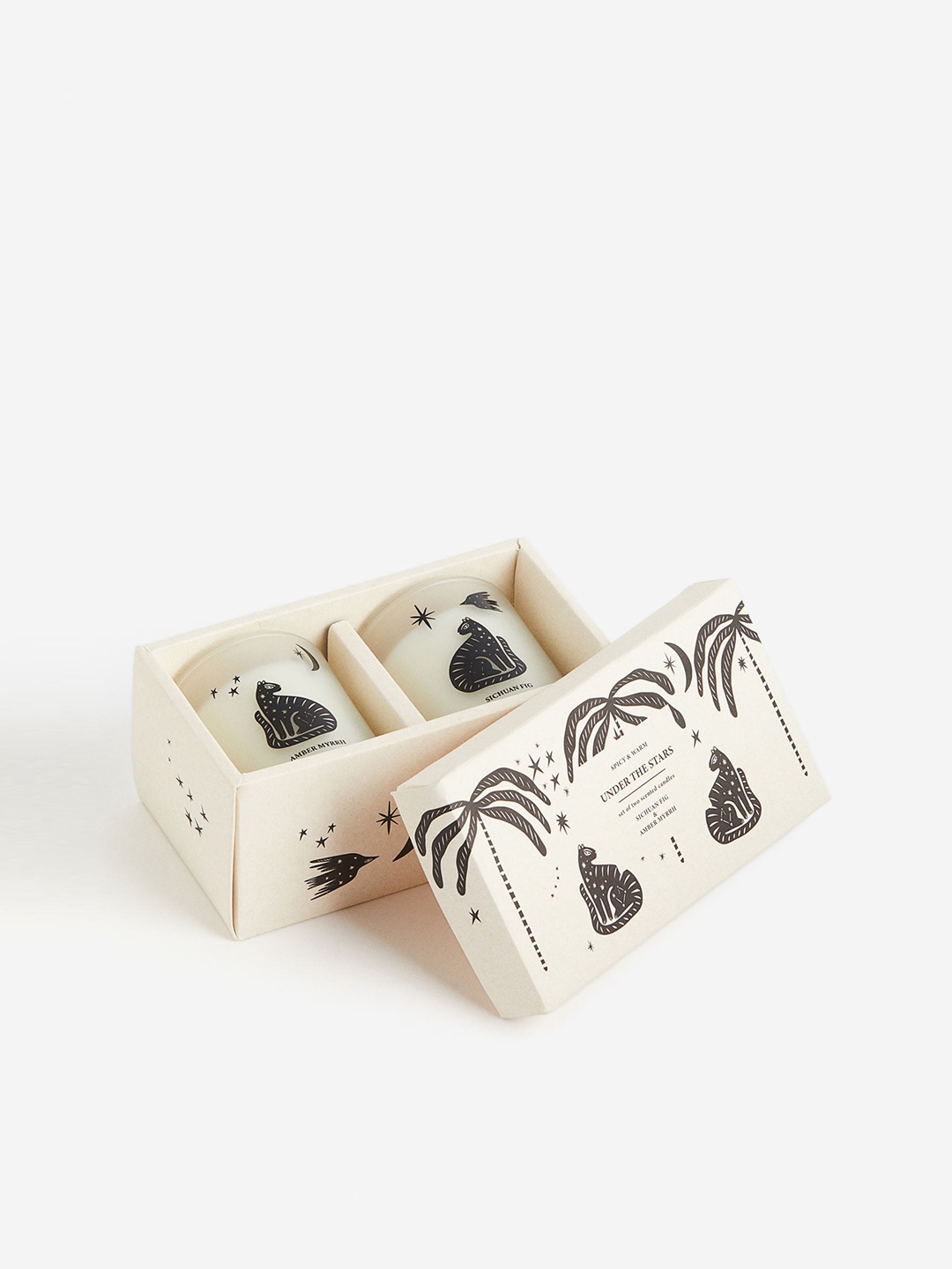 

H&M White Gift-Boxed 2-Pack Scented Candles