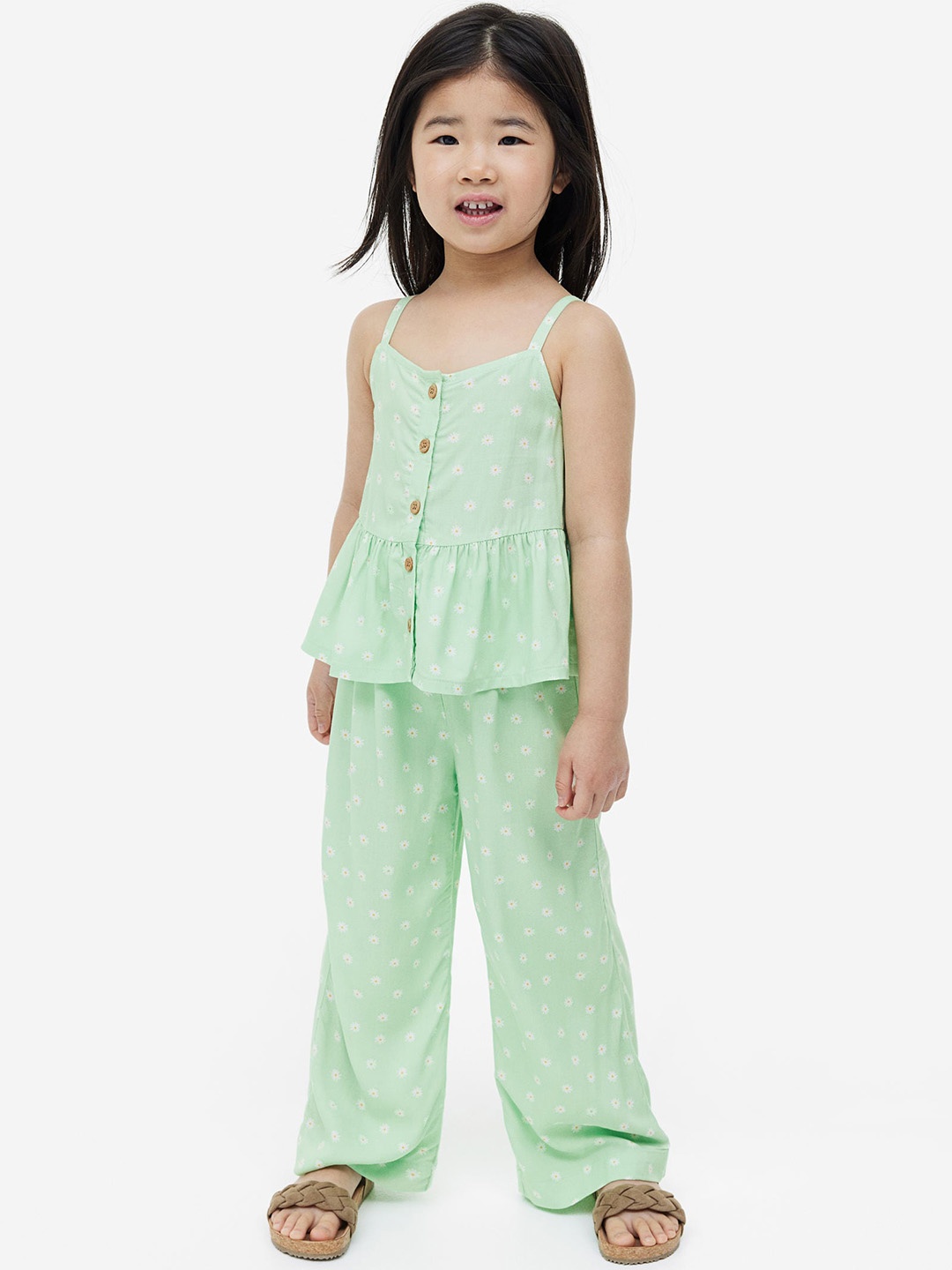 

H&M Girls 2-Piece Set, Green