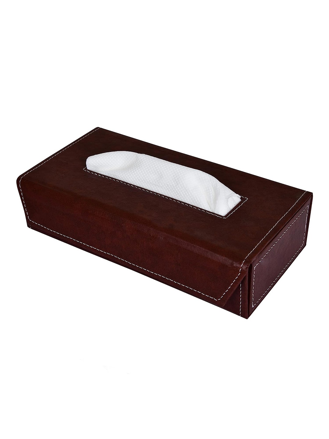 

DALUCI Brown Textured 100 Pull Tissue Holder