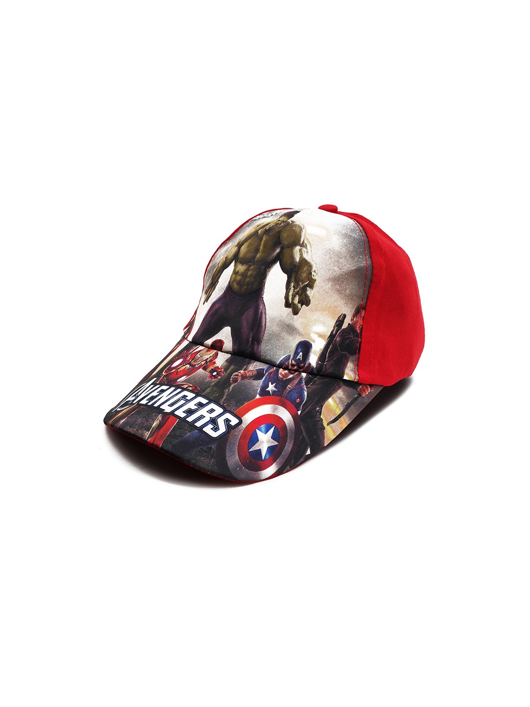 

JENNA Kids-Boys Printed Baseball Cap, Red
