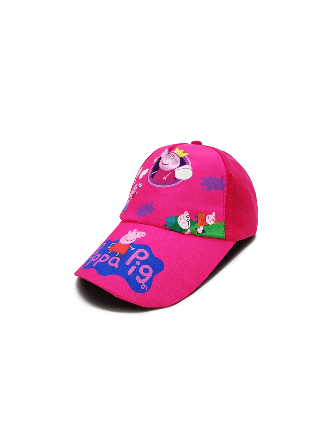 

JENNA Kids-Boys Printed Baseball Cotton Cap, Pink