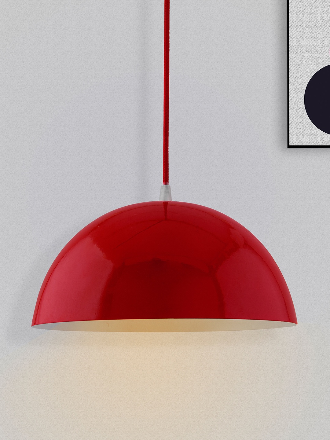 

Homesake Red Pendant Hanging Lamp