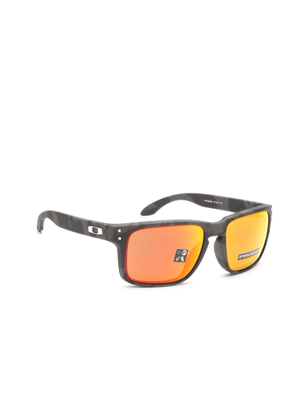 

OAKLEY Men UV Protected Red Lens Square Sunglasses - 0OO91029102E955, Orange