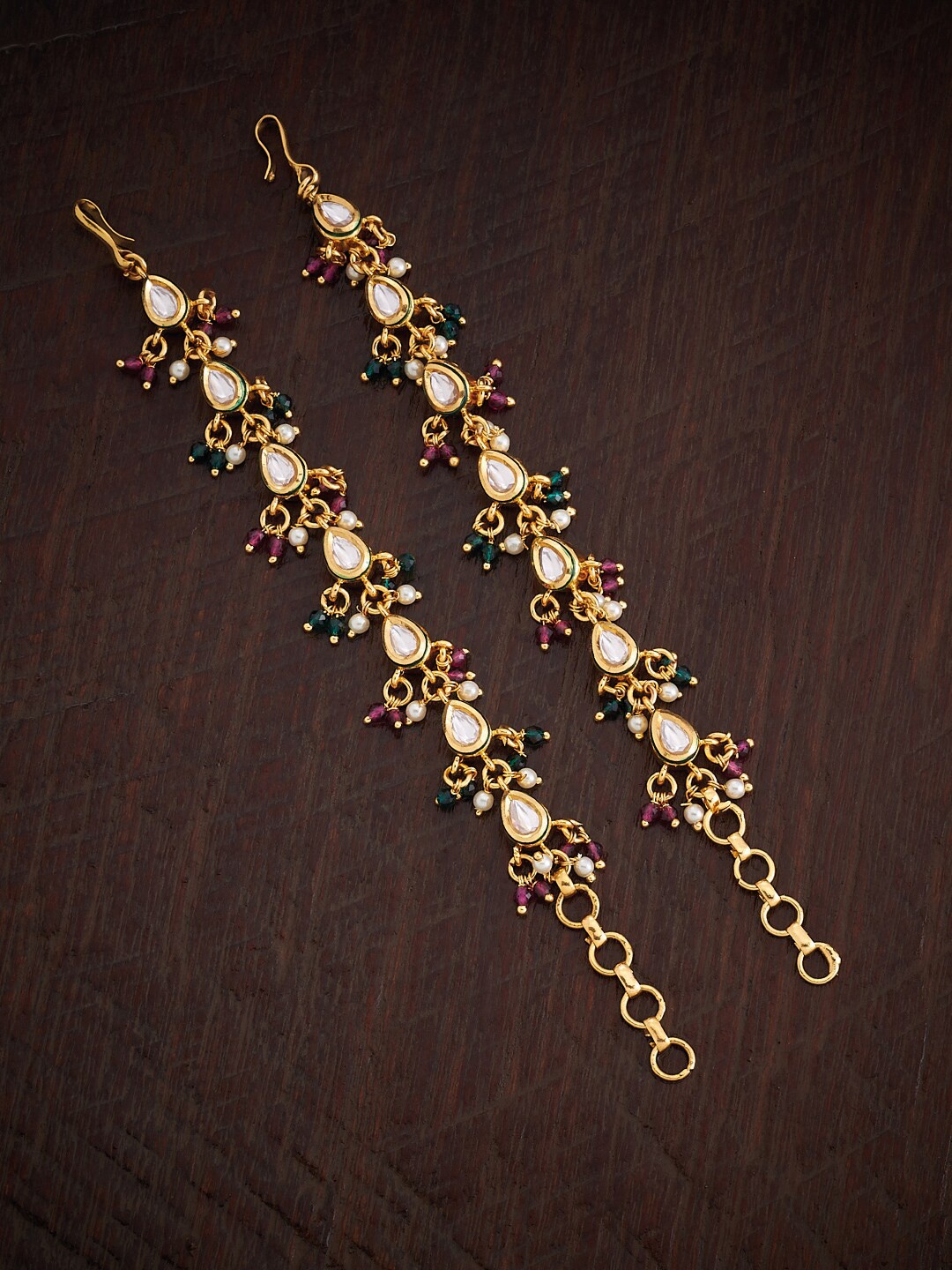

Kushal's Fashion Jewellery Classic Matil Ear Cuff, Gold