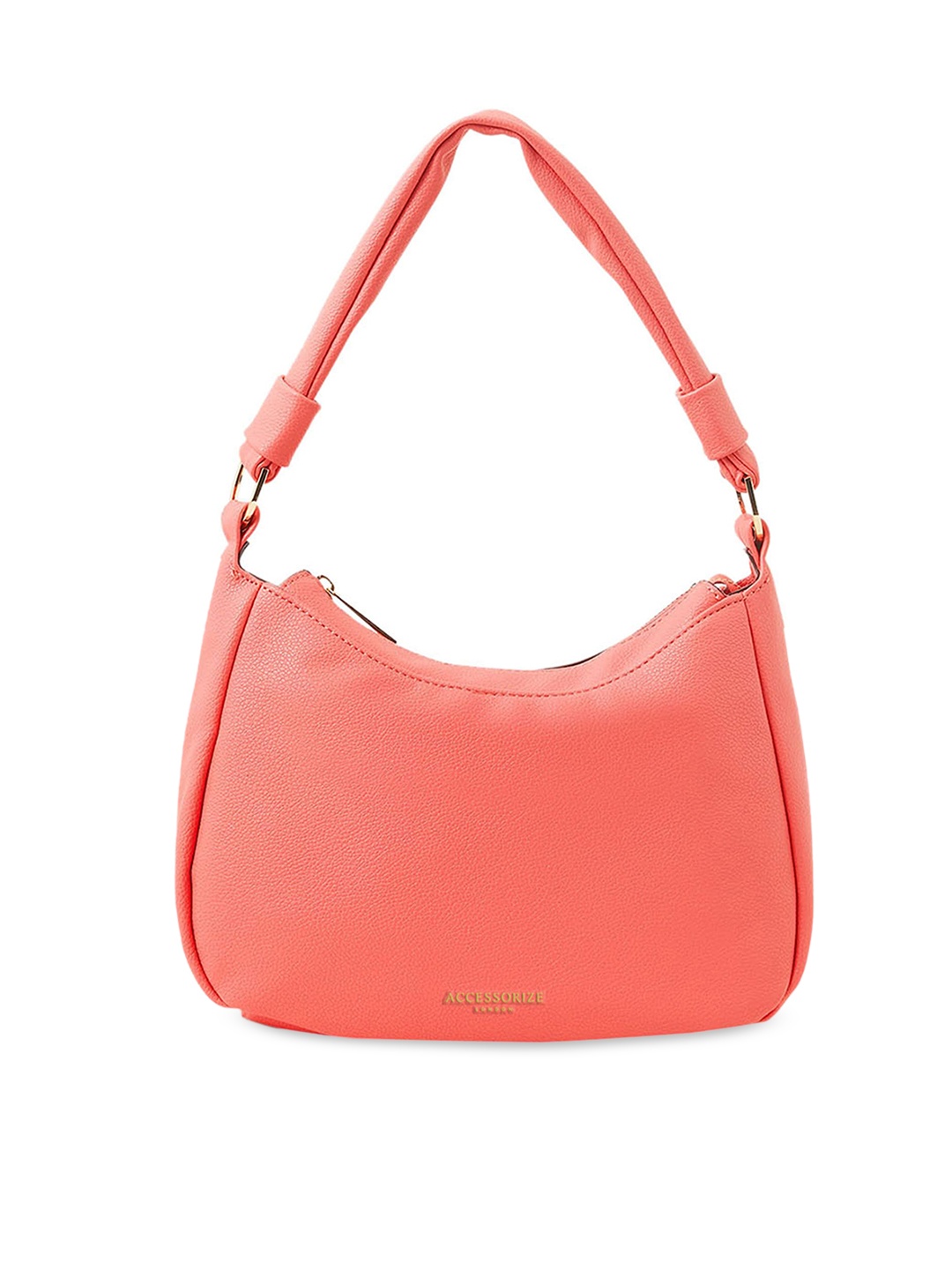 

Accessorize Structured Hobo Bag, Orange