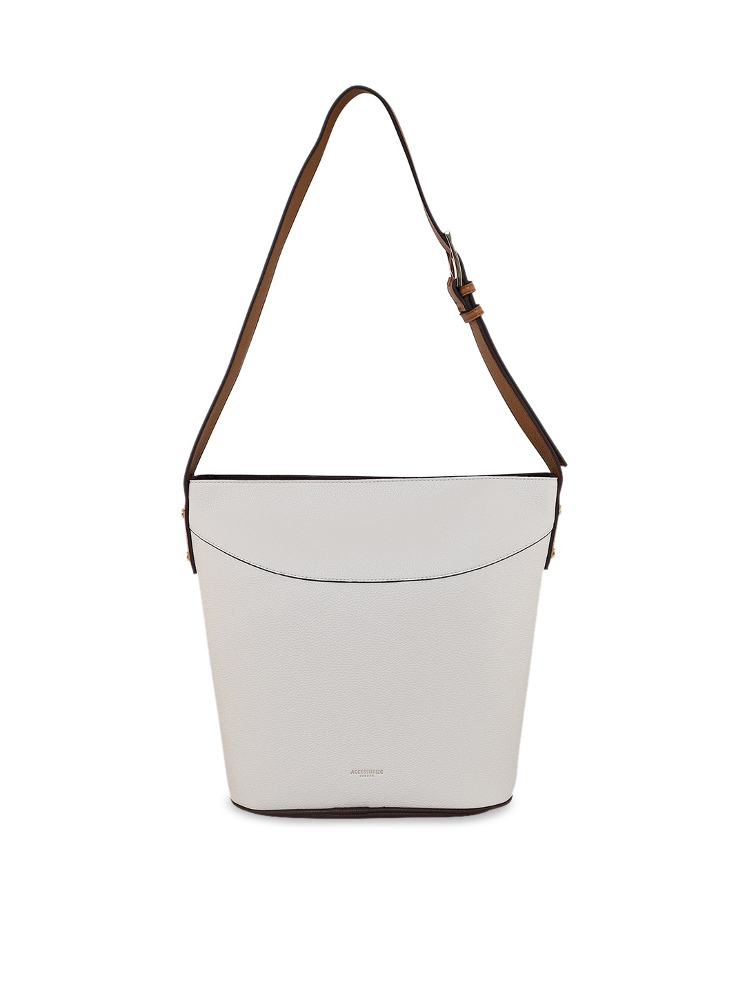 

Accessorize PU Structured Shoulder Bag, White