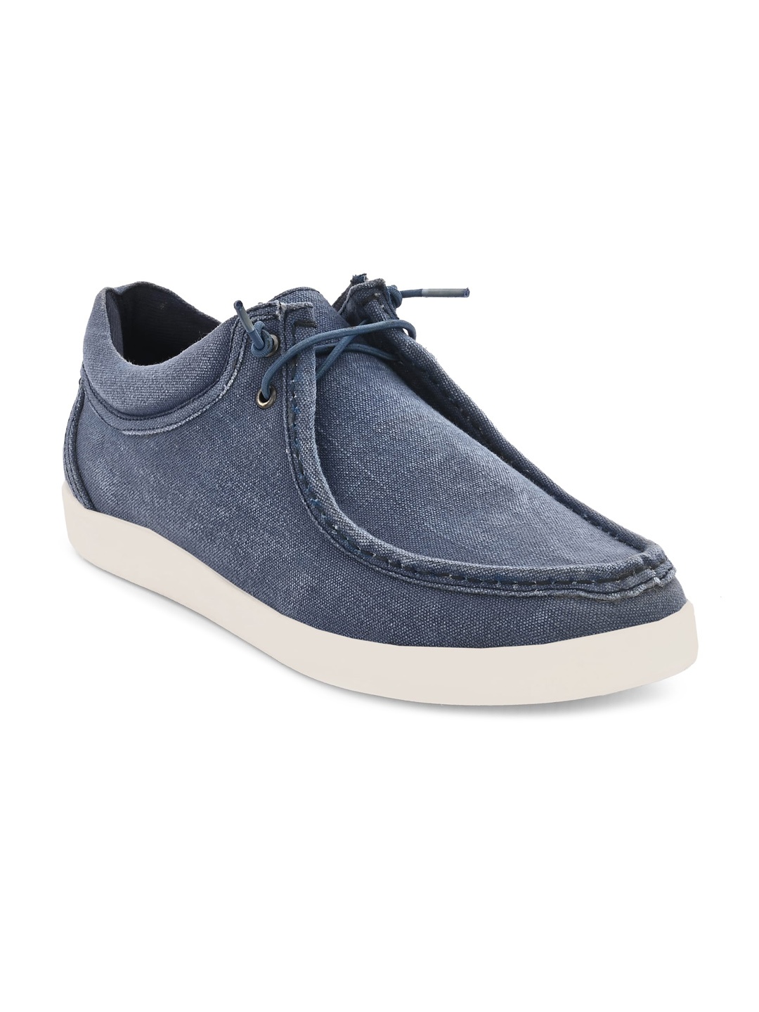 

CARLO ROMANO Men Lightweight Canvas Sneakers, Blue