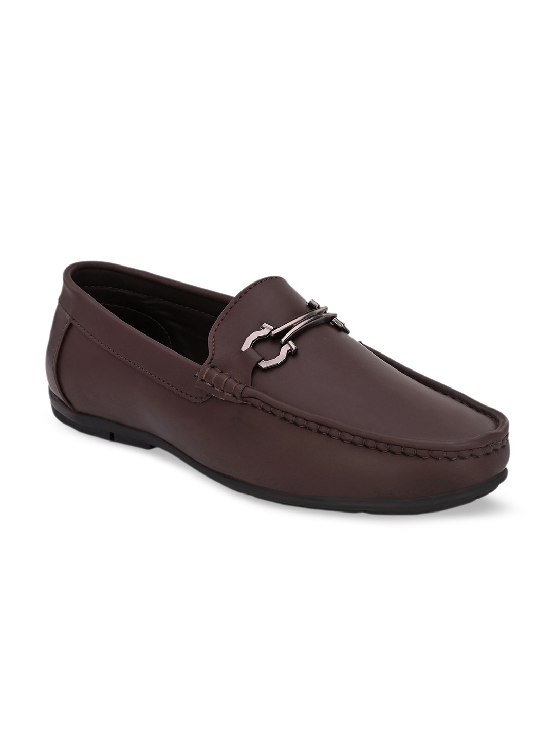 

CARLO ROMANO Men Lightweight Horsebit Loafers, Brown