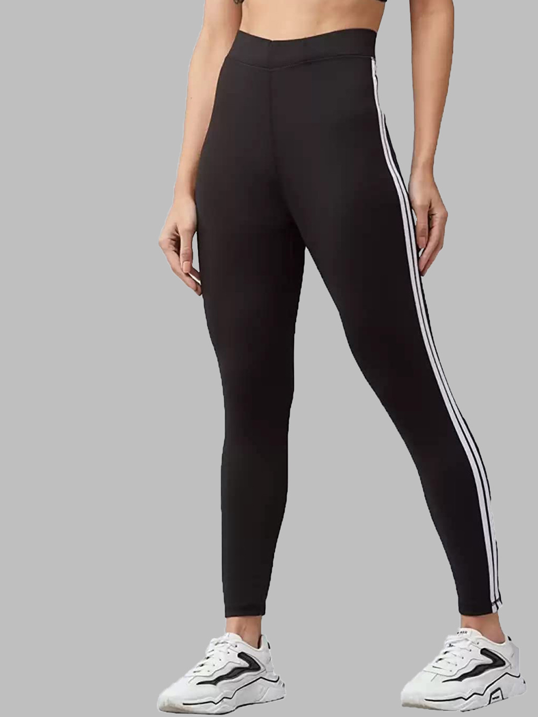 

DALUCI Women Ankle-Length Workout Tights, Black