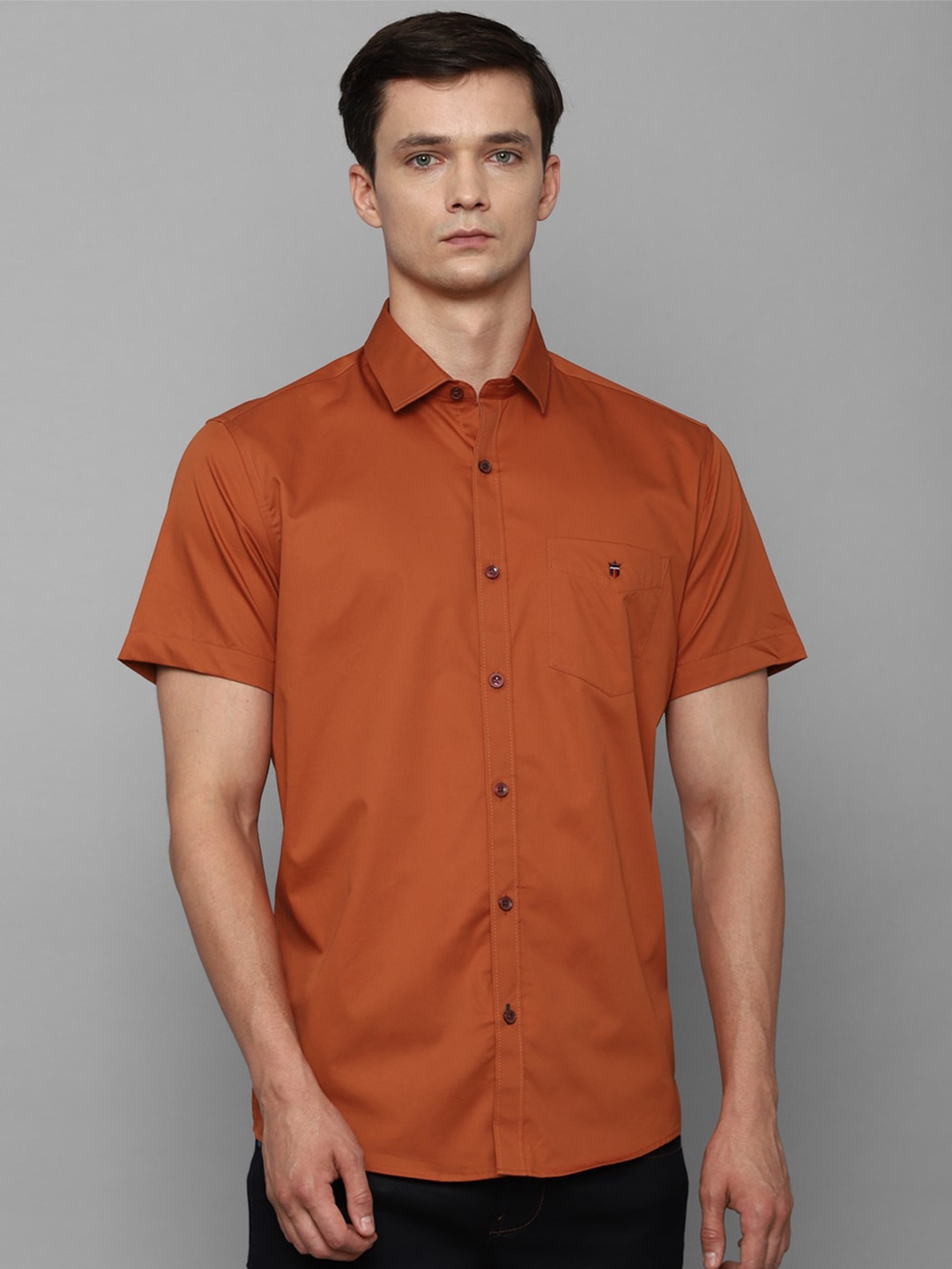 

Louis Philippe Sport Slim Fit Pure Cotton Casual Shirt, Orange