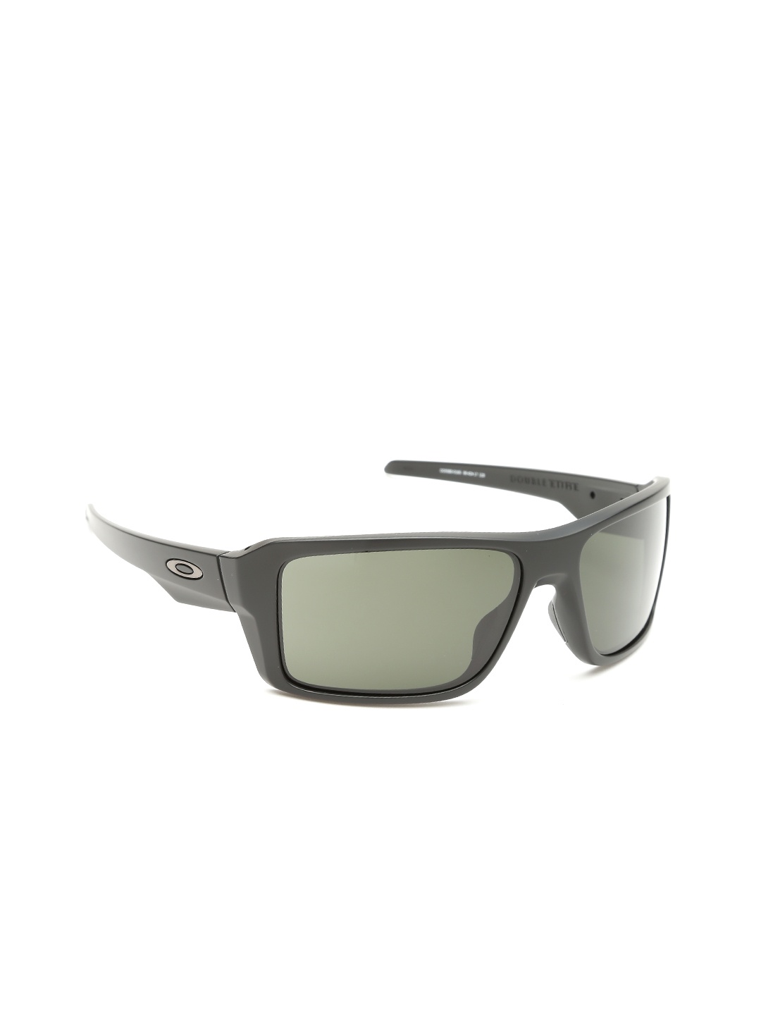 

OAKLEY Men UV Protected Grey Lens Rectangle Sunglasses - 0OO938093800166, Green