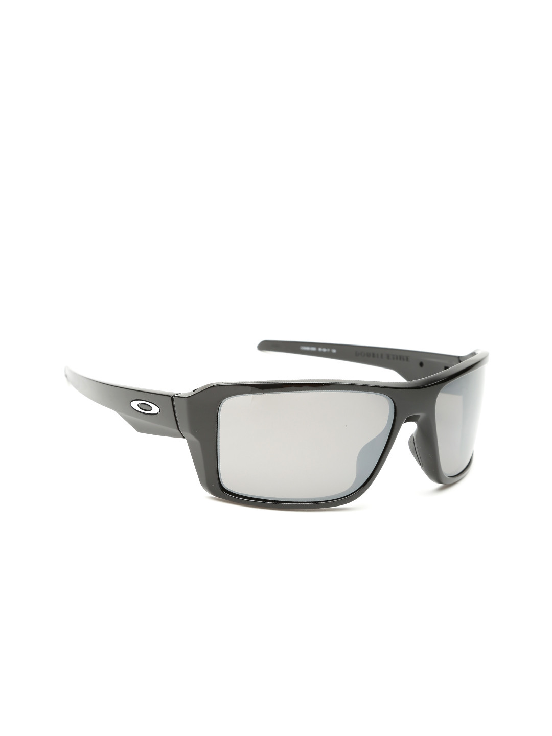 

Oakley Men Polarized Grey Lens Rectangle Sunglasses - 0 Oo938093800866, Silver