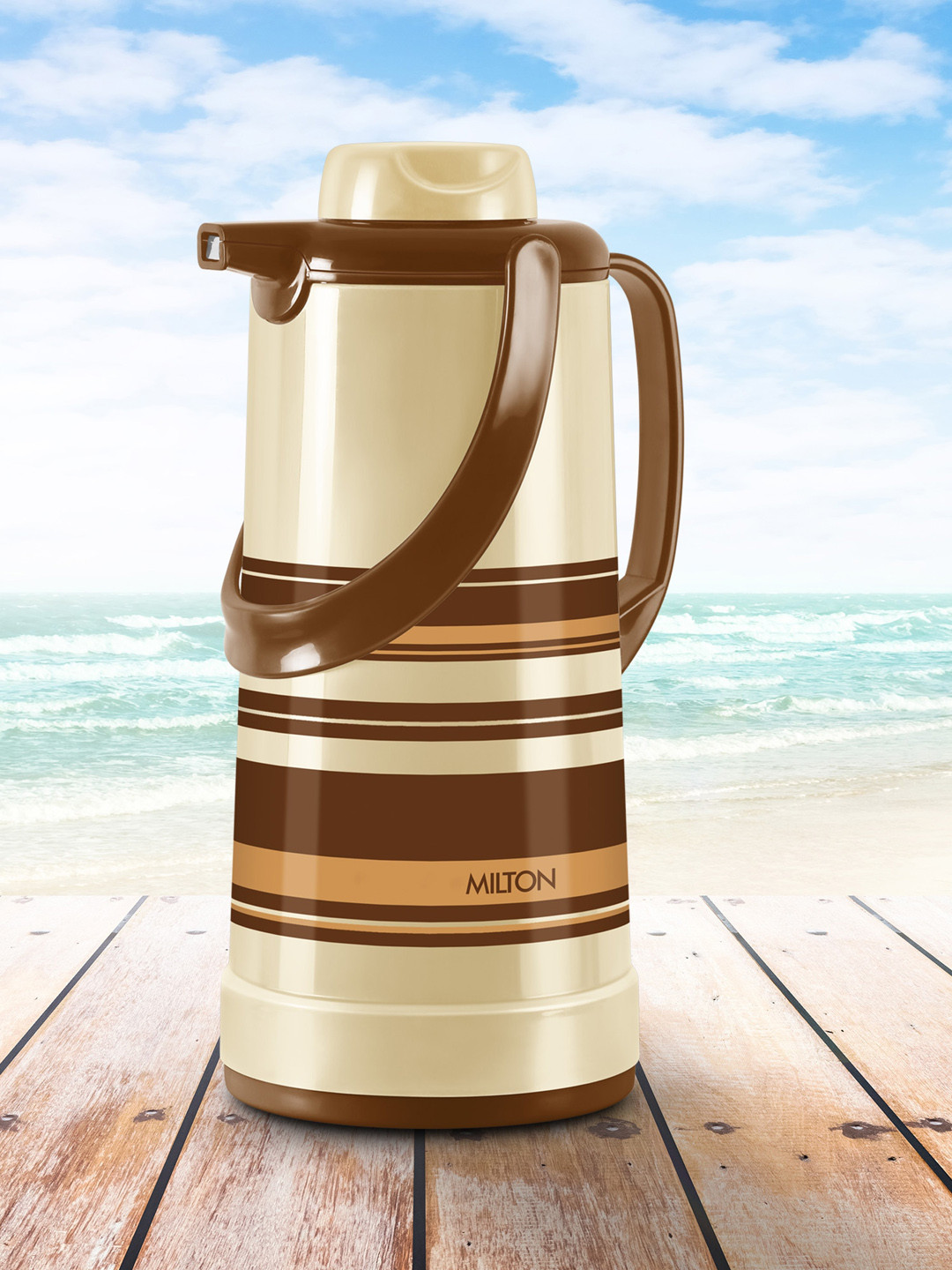 

Milton Brew 3200 Cream-coloured Insulated Flask Inner Glass 2.83 L