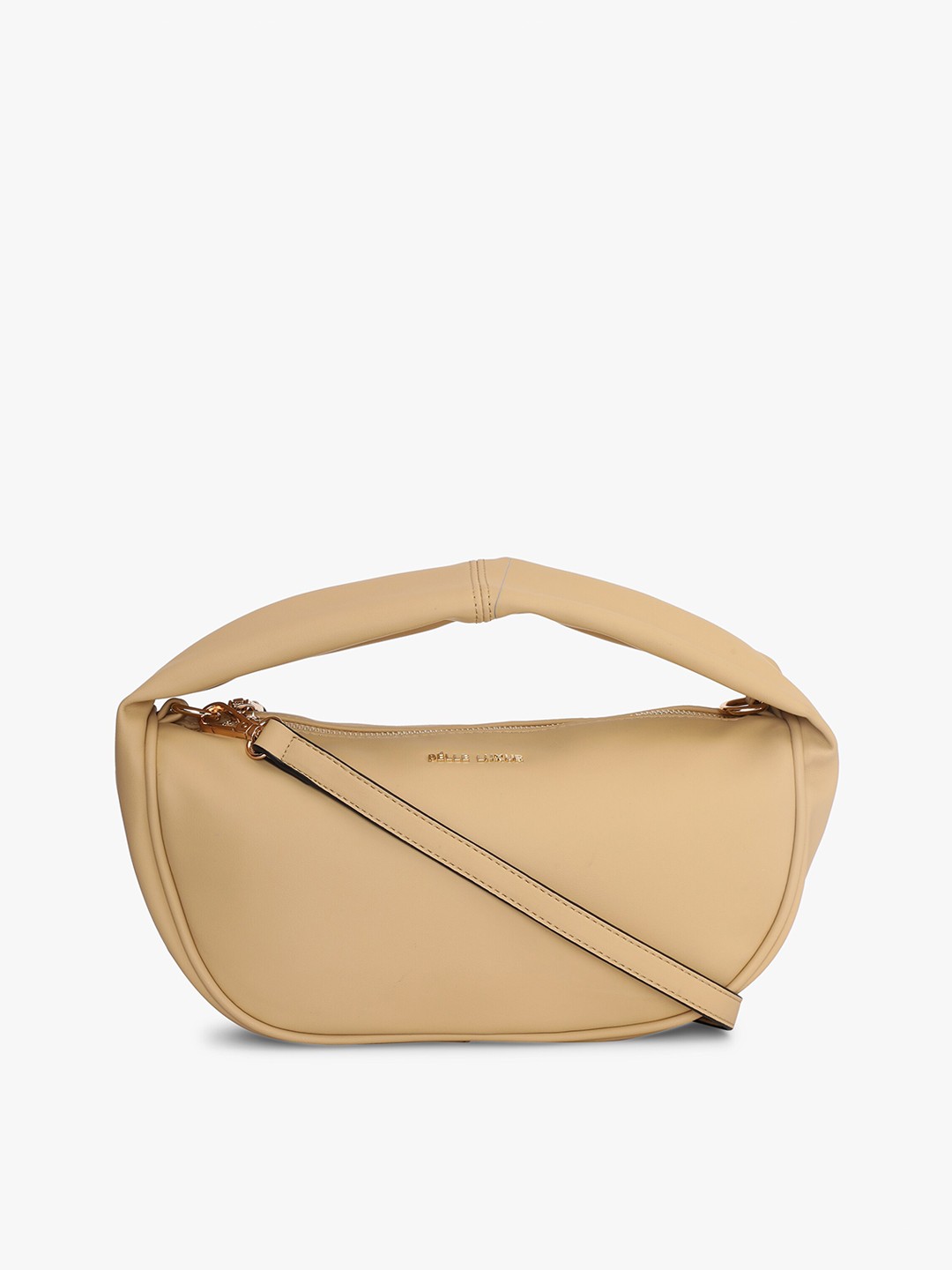 

PELLE LUXUR Structured Handheld Bag, Brown