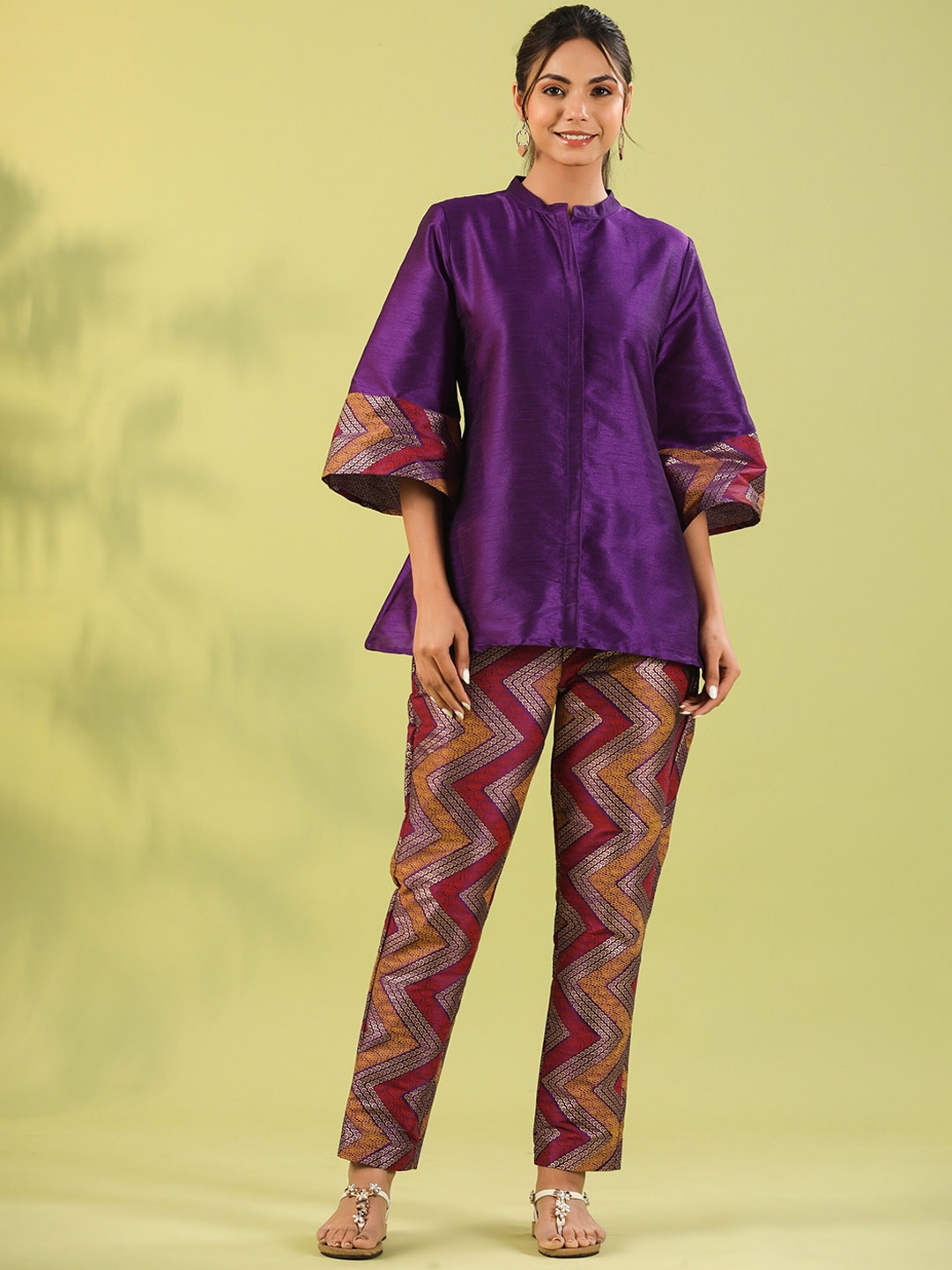 

mirari Printed Co-Ords, Purple