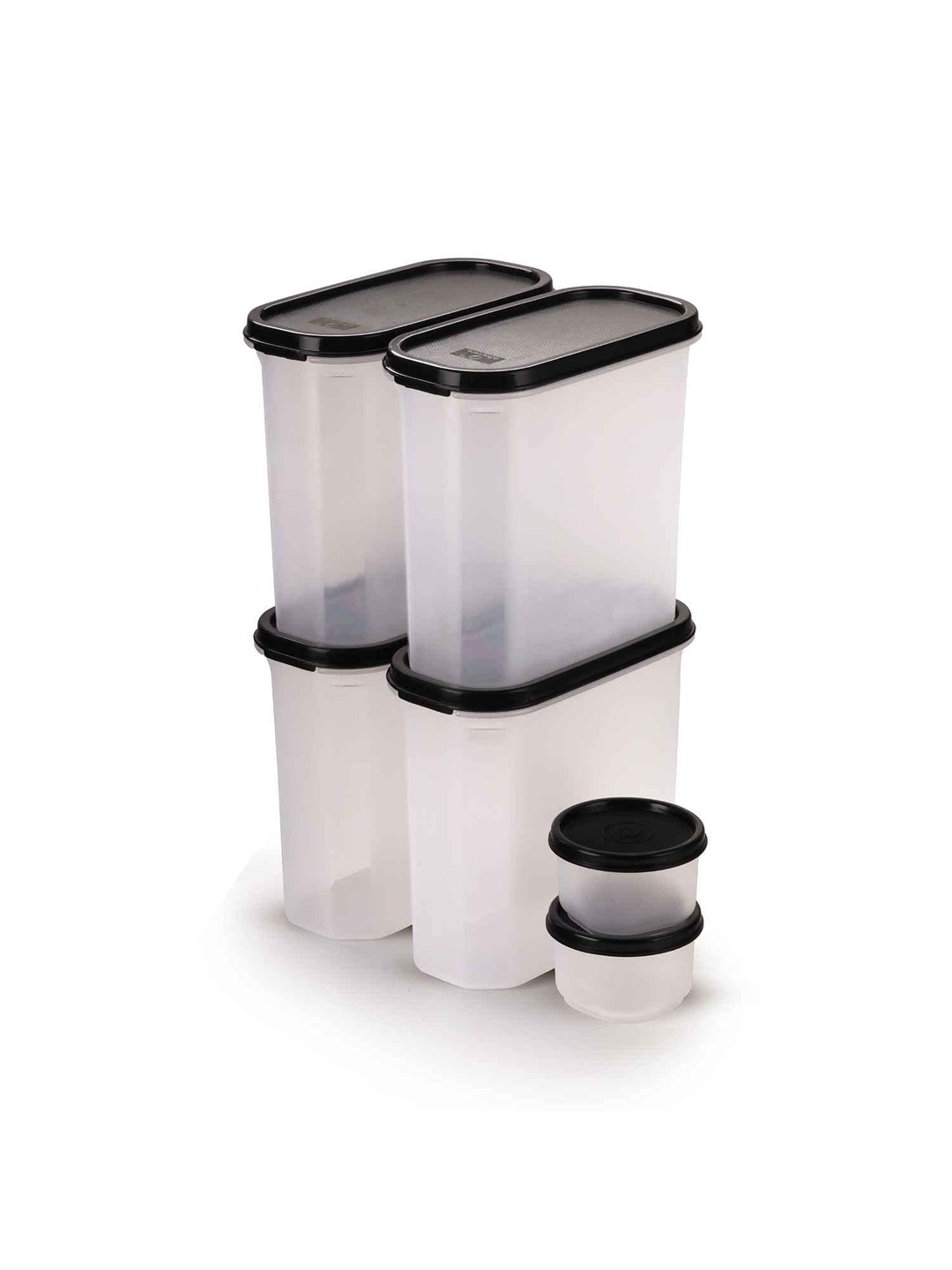 

SOPL-OLIVEWARE Black 6 Pieces Food Containers