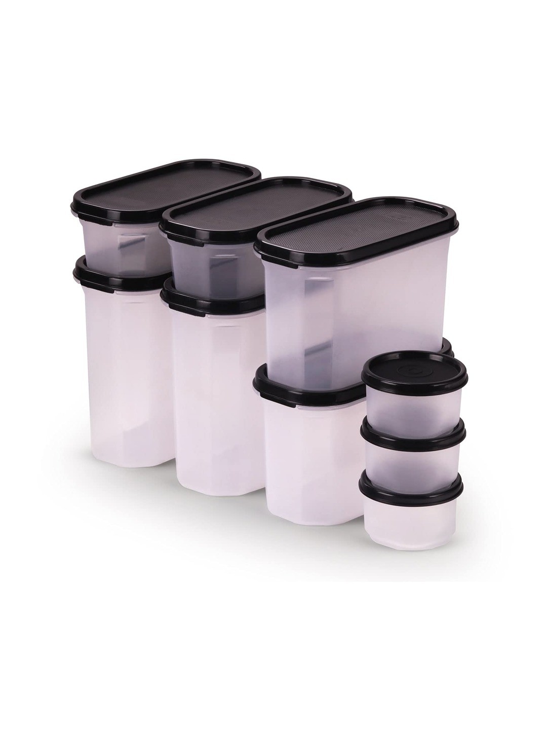 

SOPL-OLIVEWARE Black 9 Pieces Food Grade Food Containers