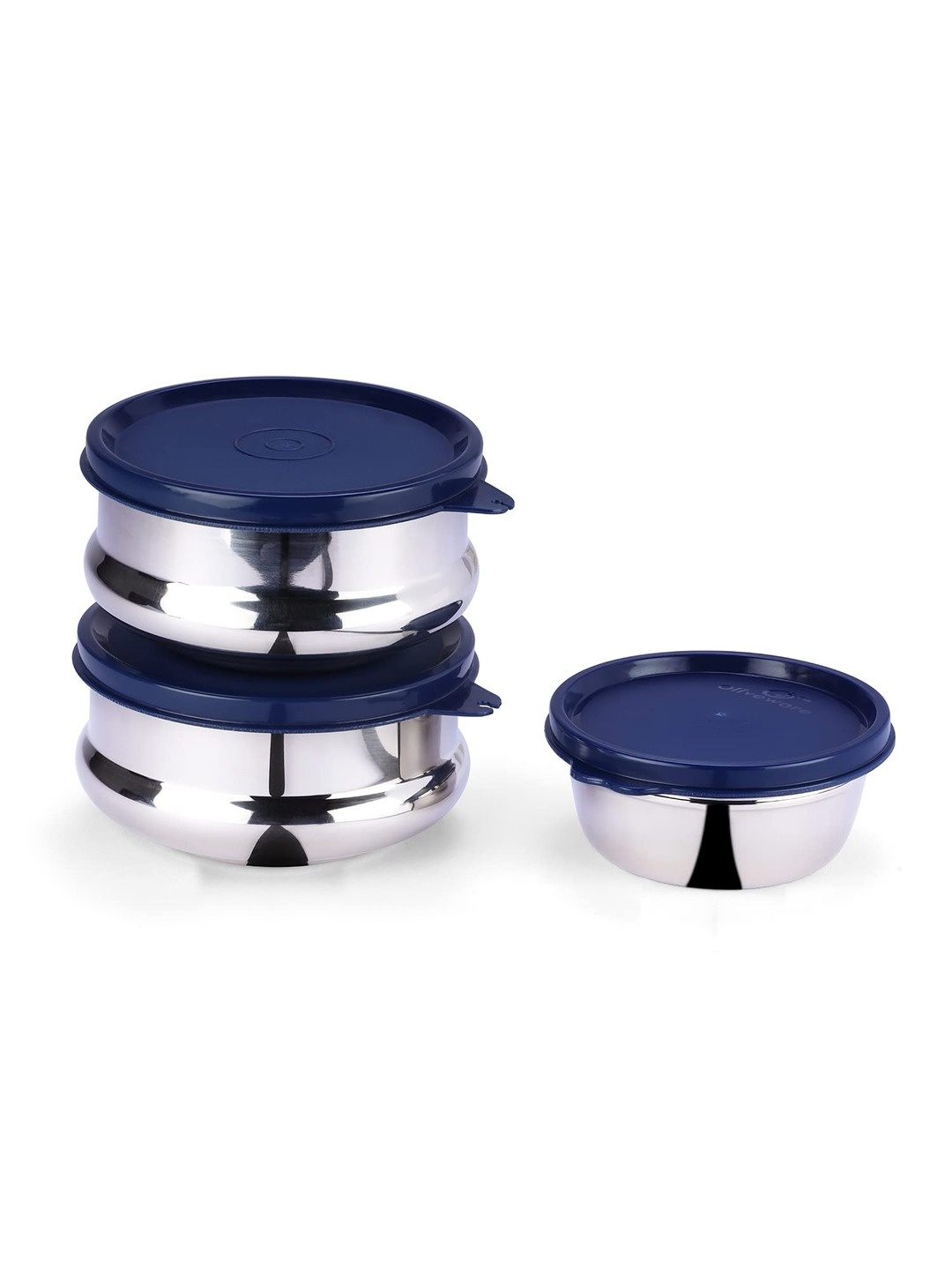 

SOPL-OLIVEWARE Blue 3 Pieces Food Containers