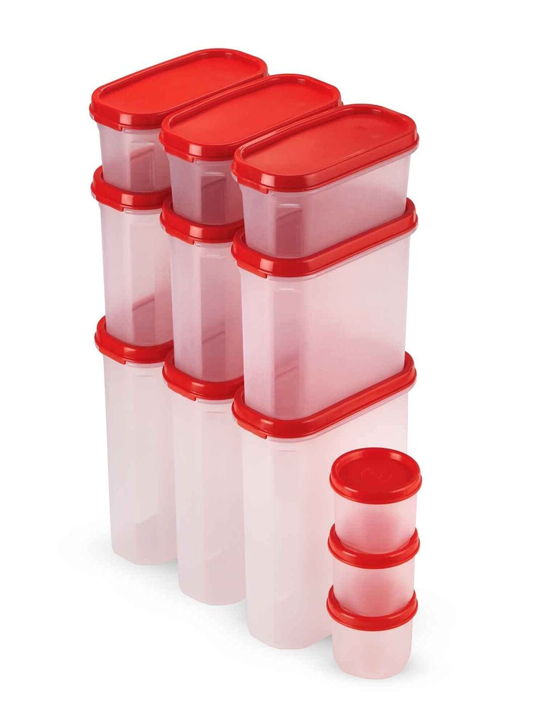 

SOPL-OLIVEWARE Red 12 Pieces Food Containers