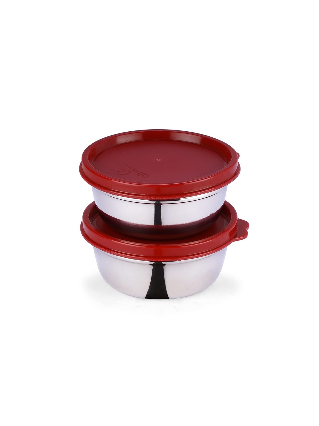 

SOPL-OLIVEWARE Red 2 Pieces Leak Proof Lunch Boxes 250ml Each