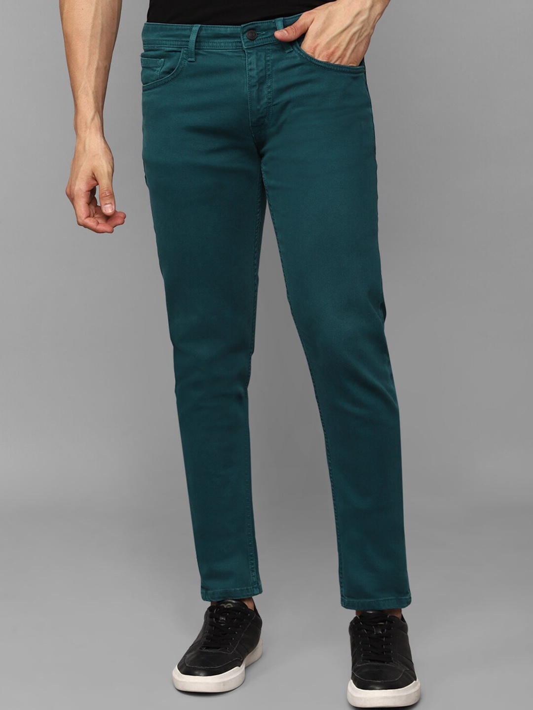 

Allen Solly Sport Men Skinny Fit Coloured Jeans, Green