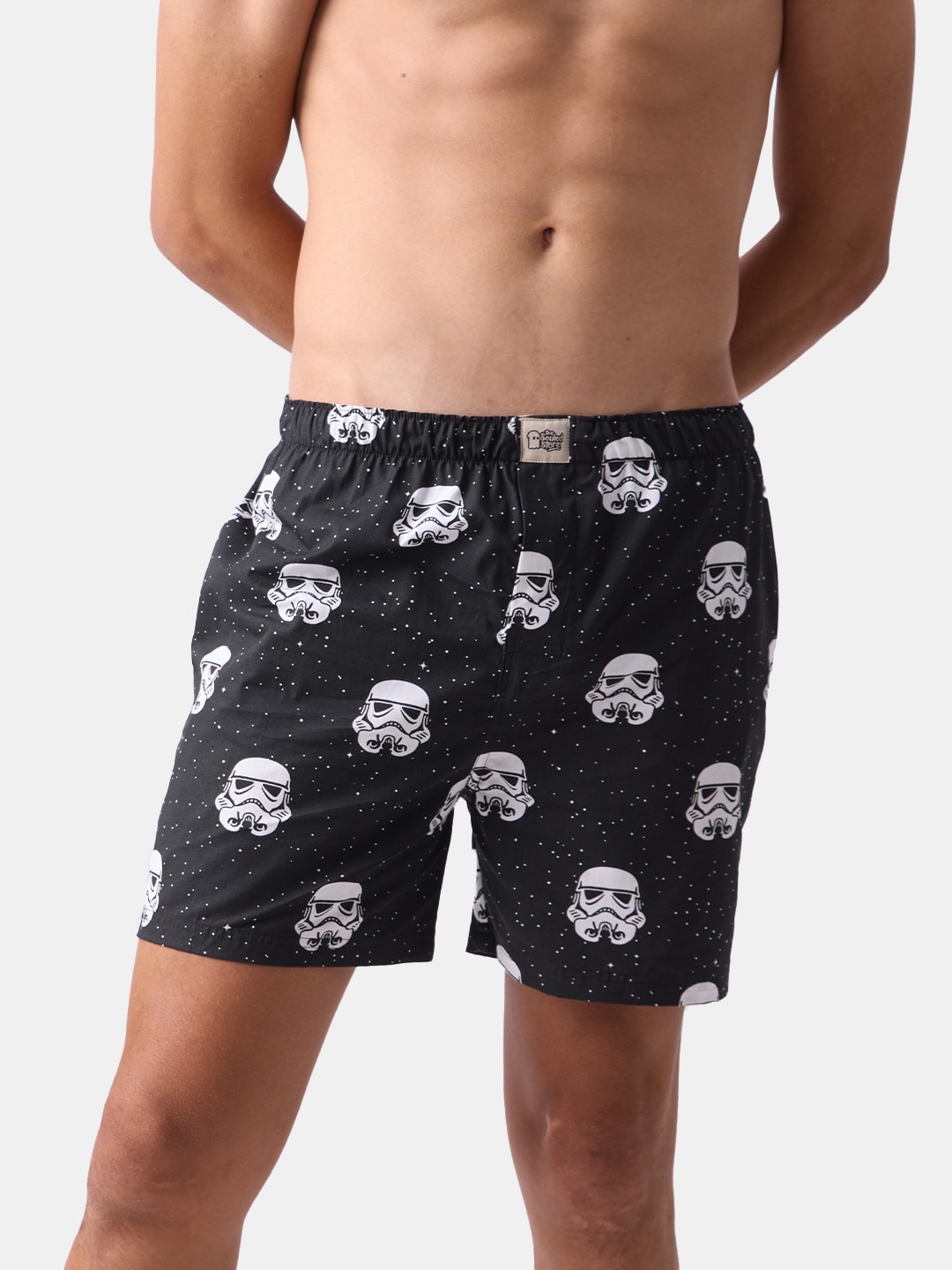 

The Souled Store Men Black Conversational Printed Star Wars Boxers
