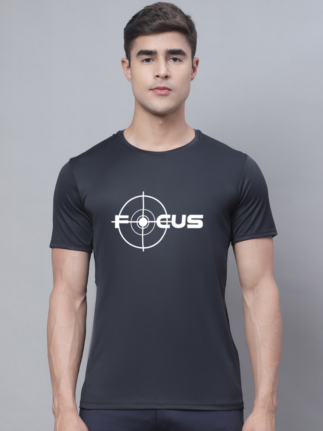 

Friskers Typography Printed T-shirt, Black