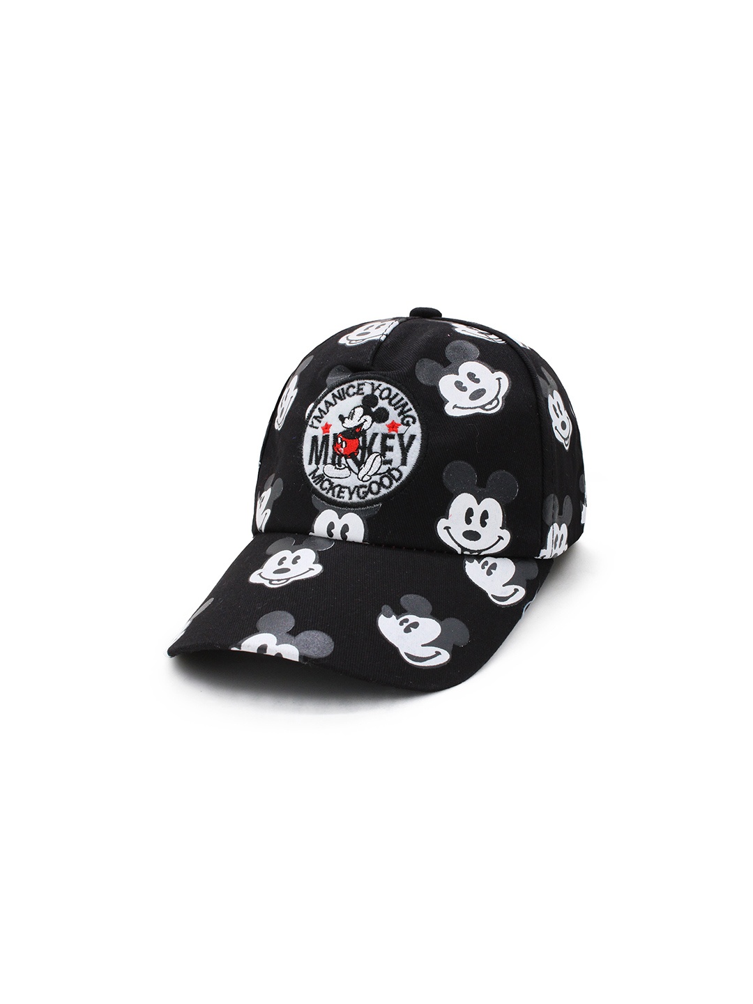 

JENNA Kids-Boys Cotton Baseball Cap, Black