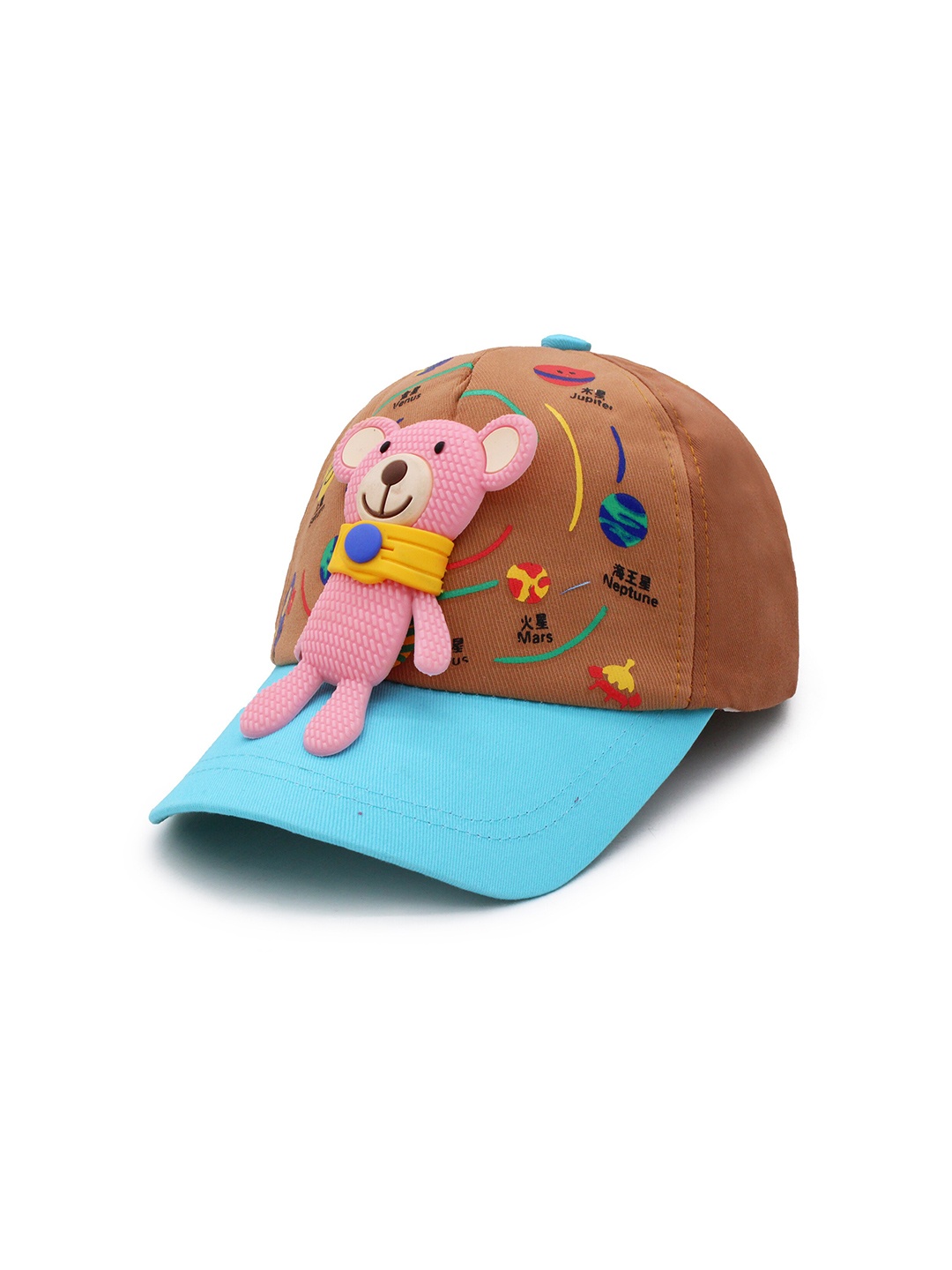 

JENNA Kids-Boys Embroidered Baseball Cap, Brown