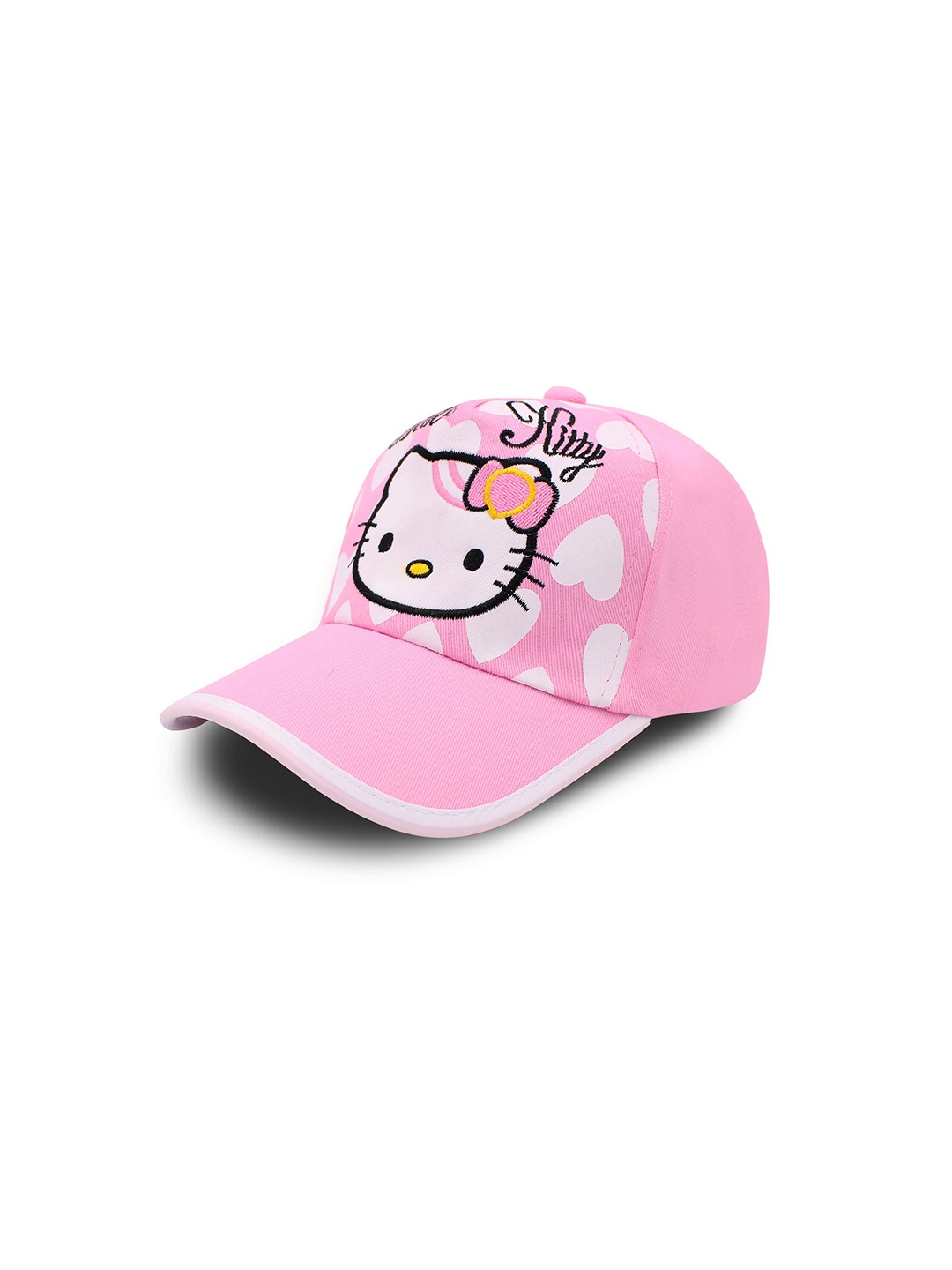 

JENNA Boys Hello Kitty Printed Baseball Cap, Pink