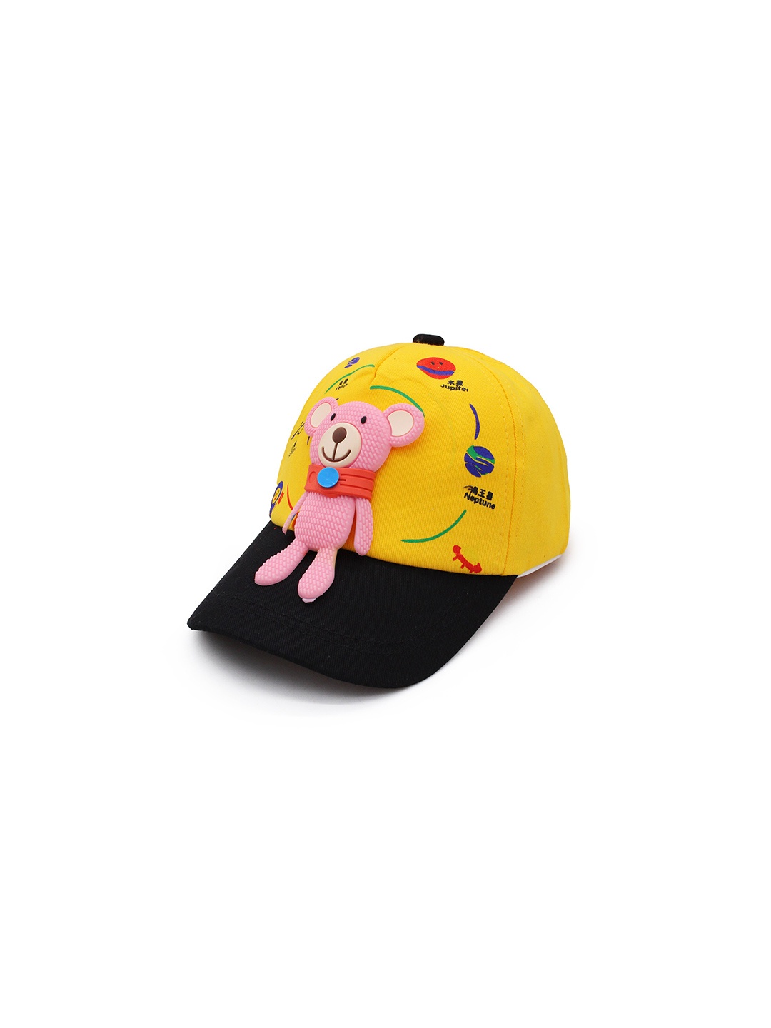 

JENNA Boys Printed Baseball Cap, Yellow