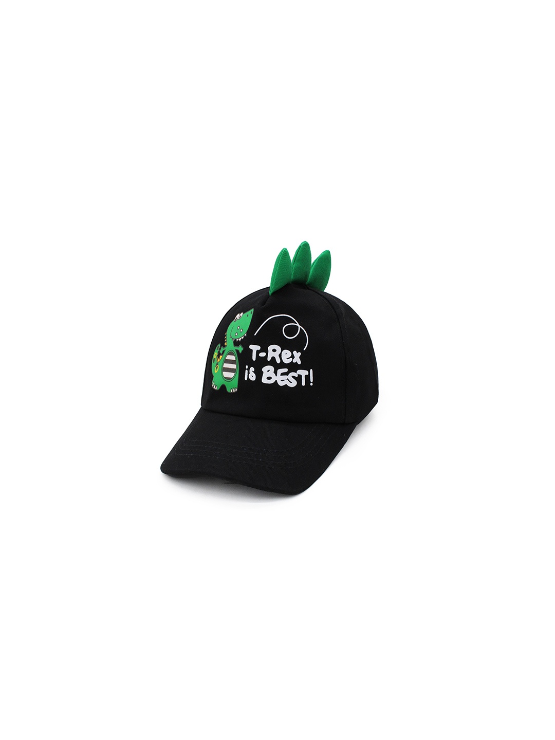 

JENNA Boys Printed Cotton Baseball Cap, Black