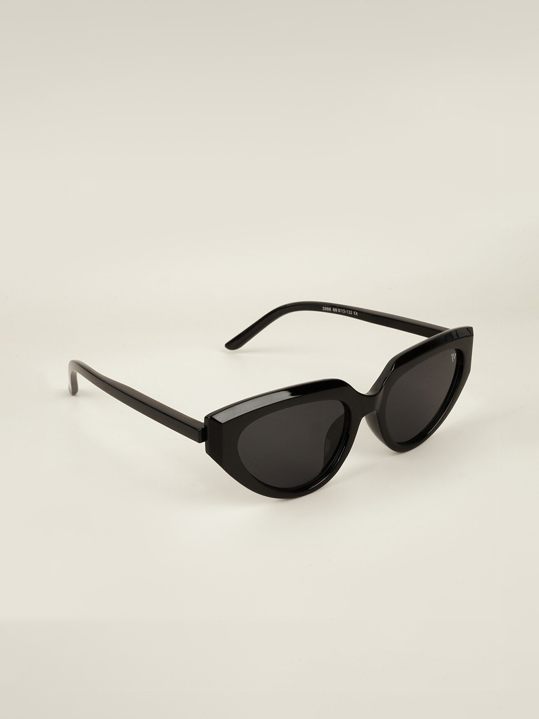 

Voyage Women Black Lens & Black Oval Sunglasses with UV Protected Lens 3986MG4081