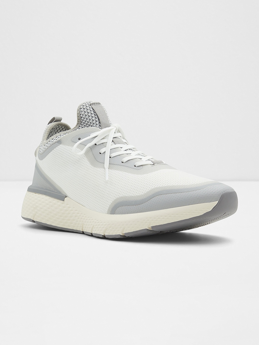 

ALDO Men Colourblocked Comfort Insole Textile Basics Sneakers, White